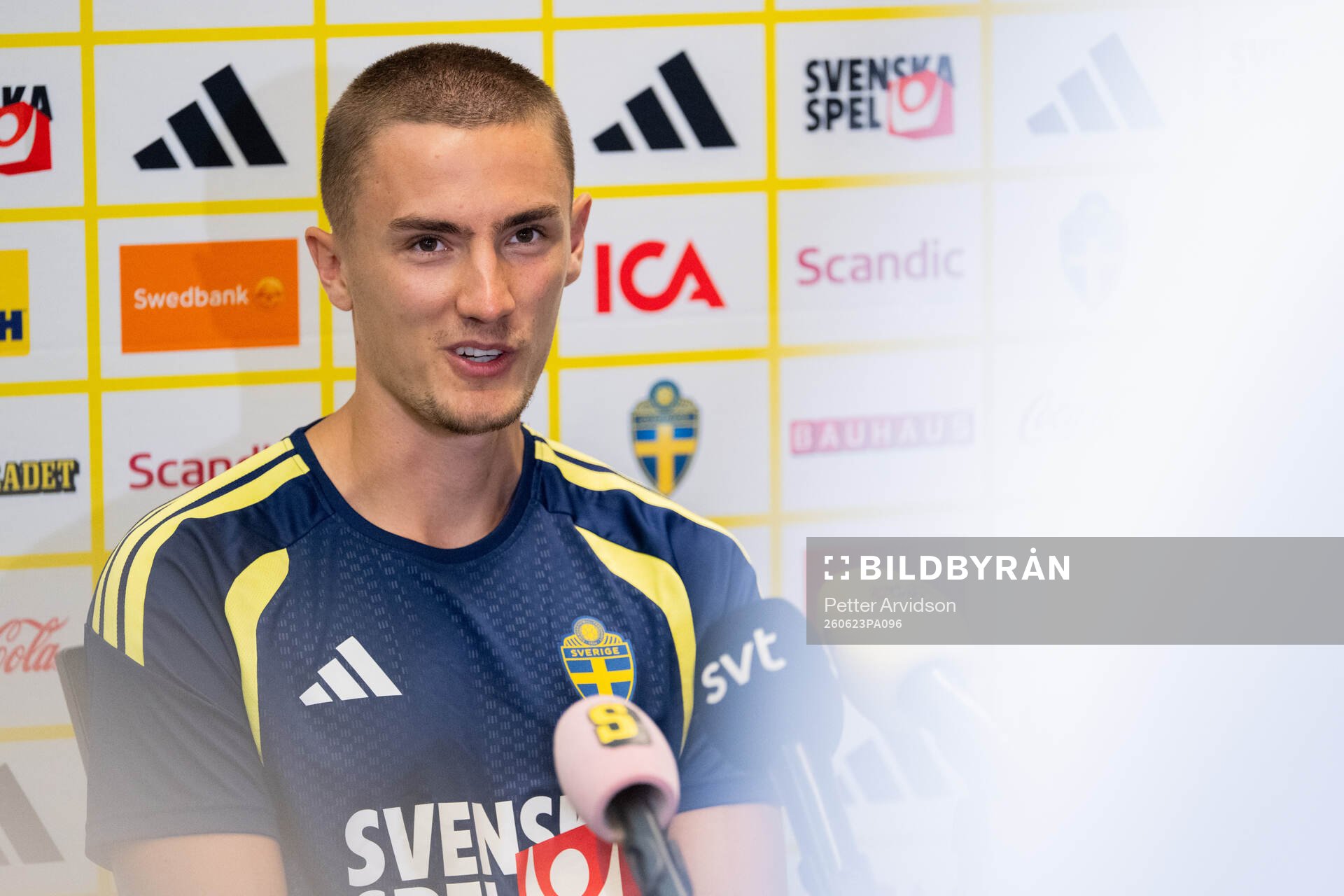 Gustaf Lagerbielke of the Swedish men's national football