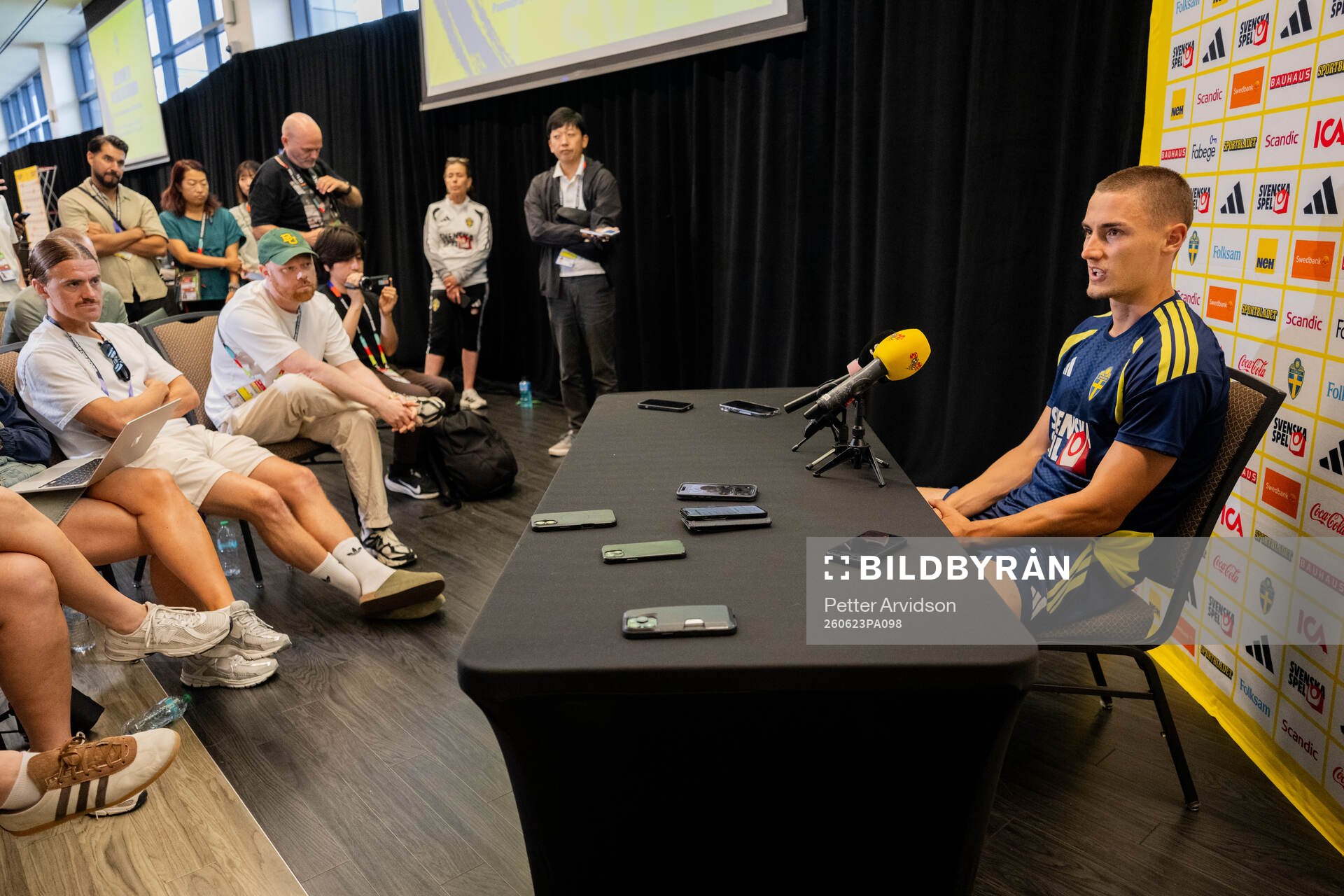 Gustaf Lagerbielke of the Swedish men's national football