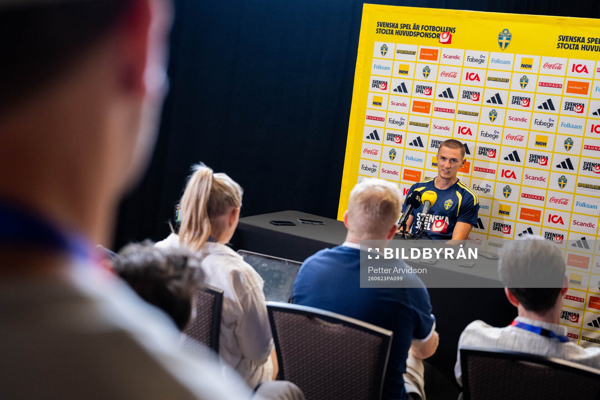 Gustaf Lagerbielke of the Swedish men's national football