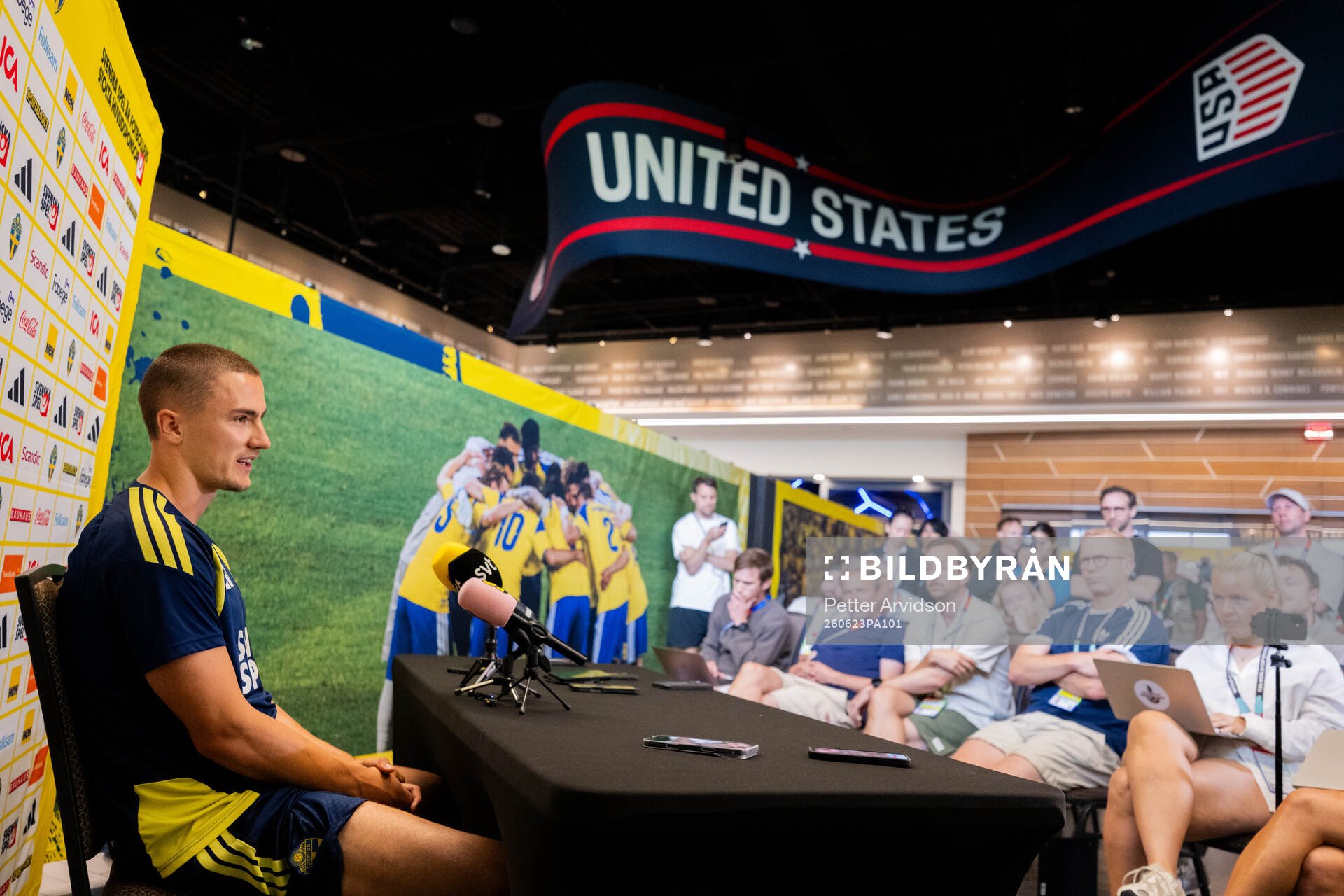 Gustaf Lagerbielke of the Swedish men's national football