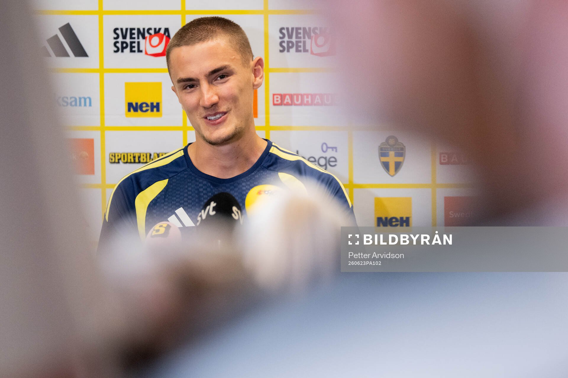 Gustaf Lagerbielke of the Swedish men's national football