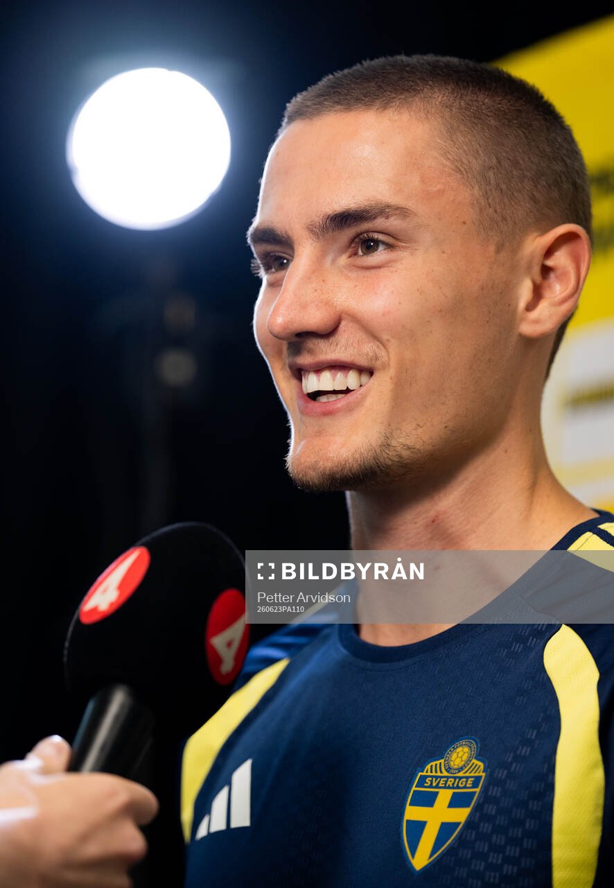 Gustaf Lagerbielke of the Swedish men's national football