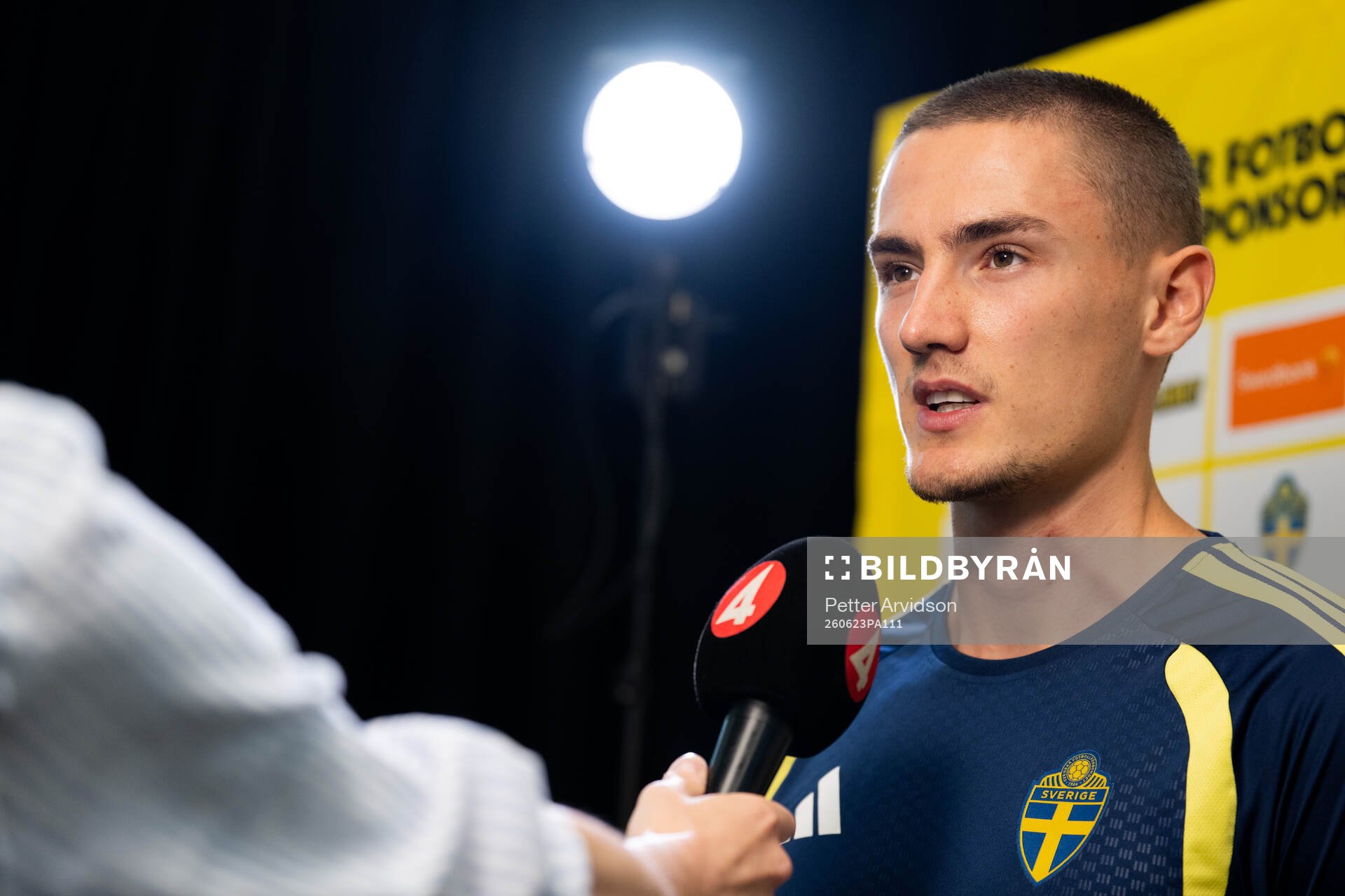 Gustaf Lagerbielke of the Swedish men's national football