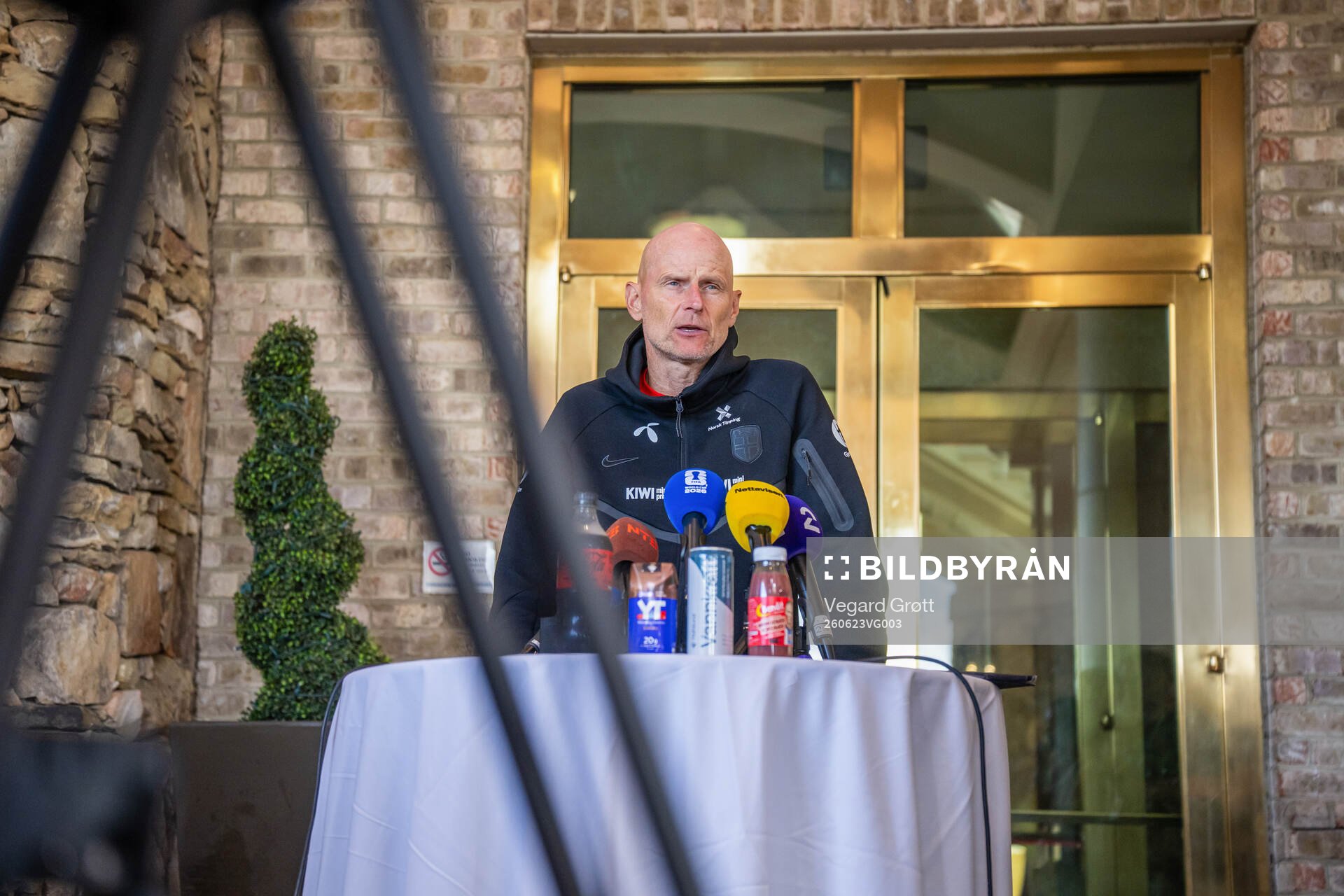 Ståle Solbakken, head coach of the Norwegian national