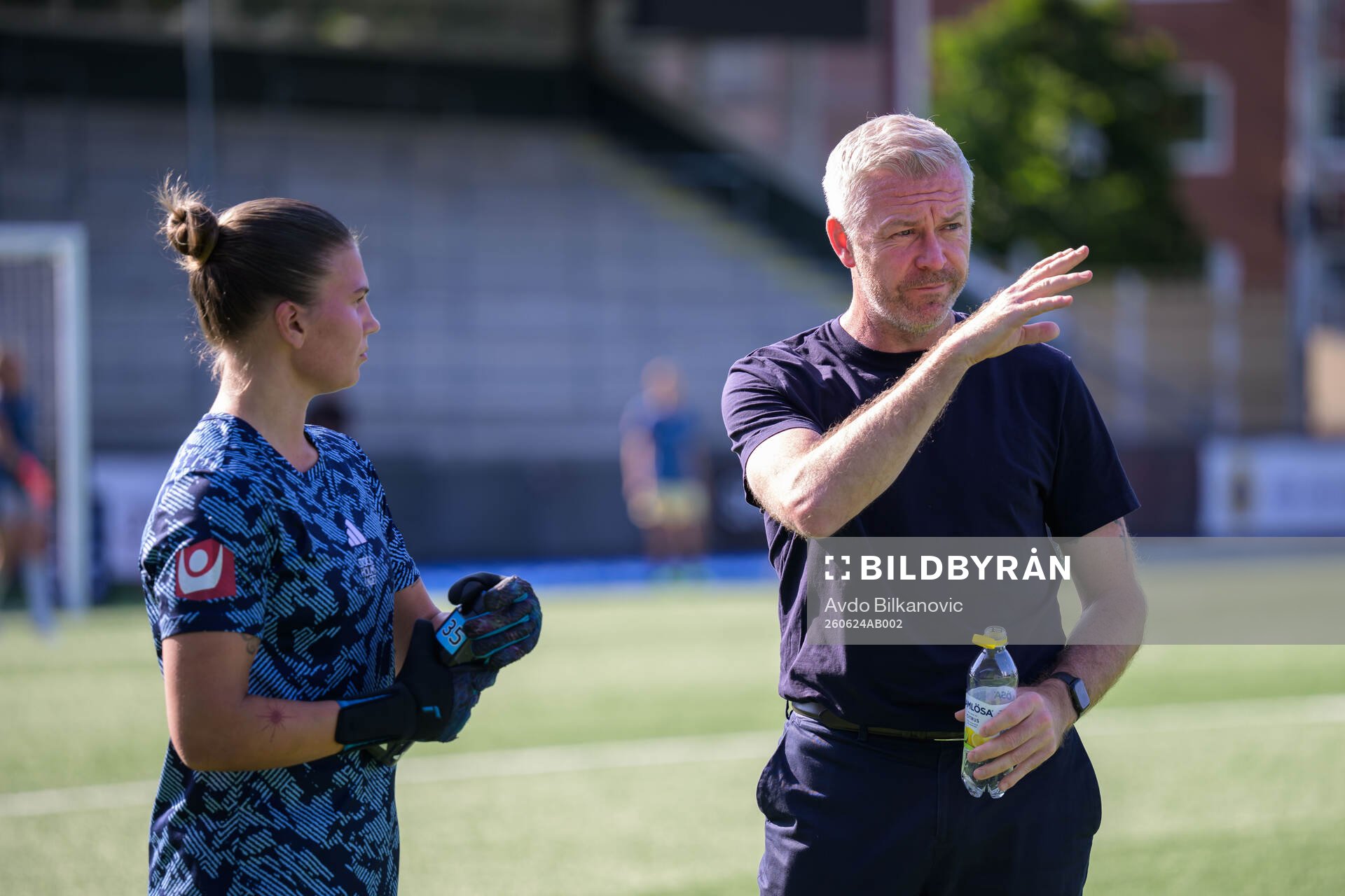 Djurgårdens tränare Willie Kirk