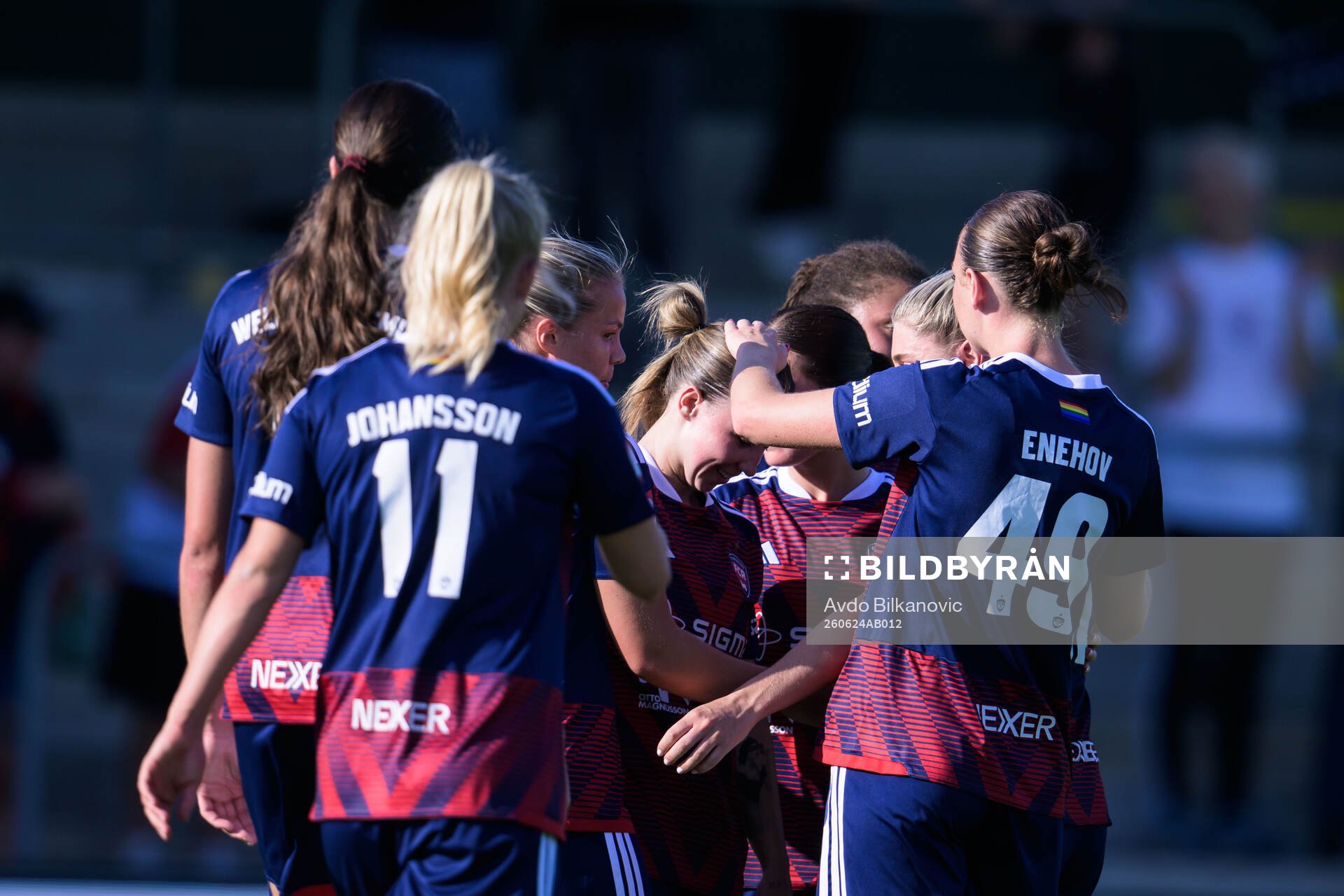 Rosengårds Anastasiya Pabiahaila jublar