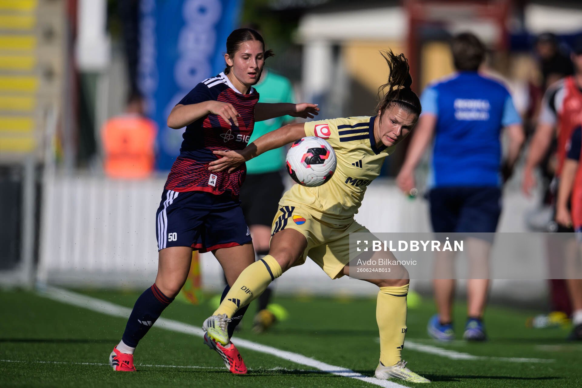 Rosengårds Filippa Sjöström och Djurgårdens Alexsandra