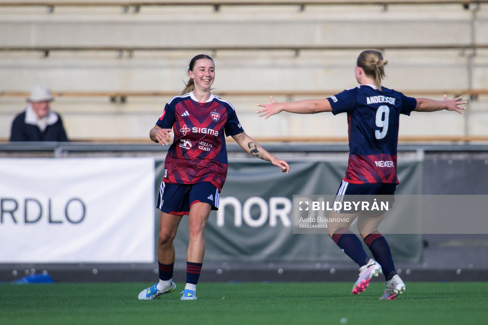 Rosengårds Anastasiya Pabiahaila jublar
