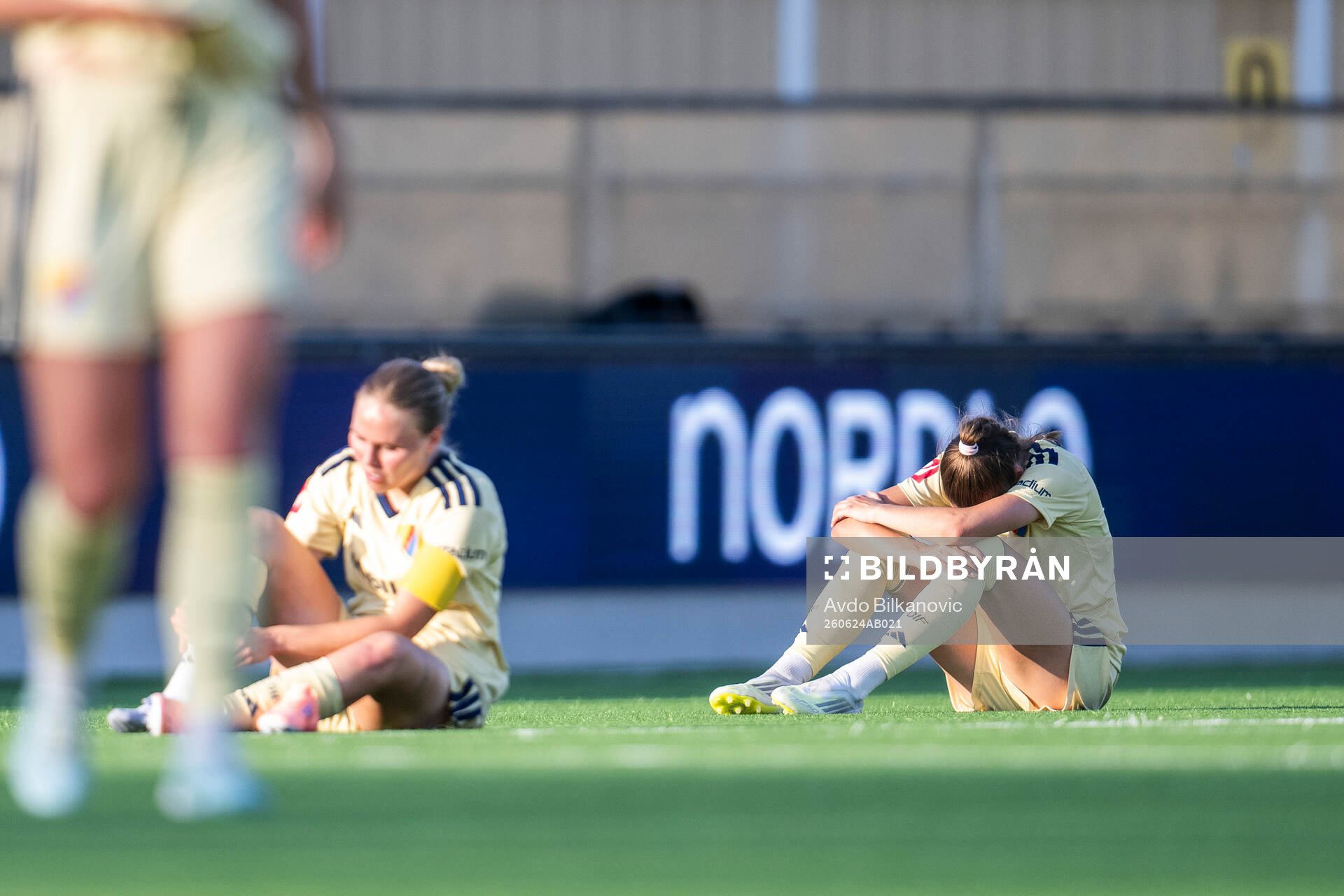 Djurgårdens Selma Larsen Svendsen deppar