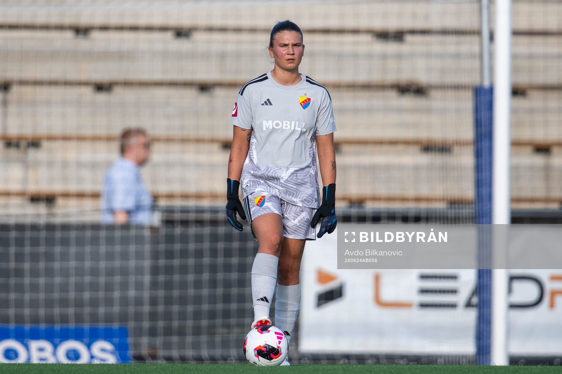 Djurgårdens målvakt Emilia Redtzer