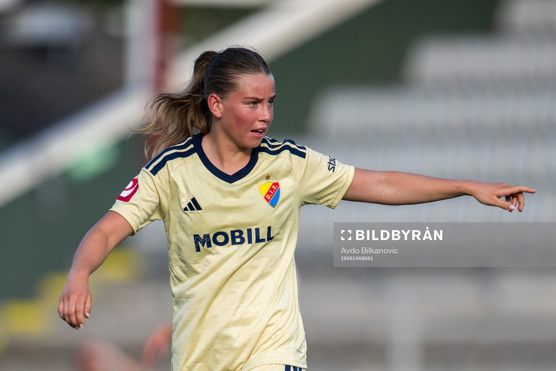 Djurgårdens Elsa Pelgander
