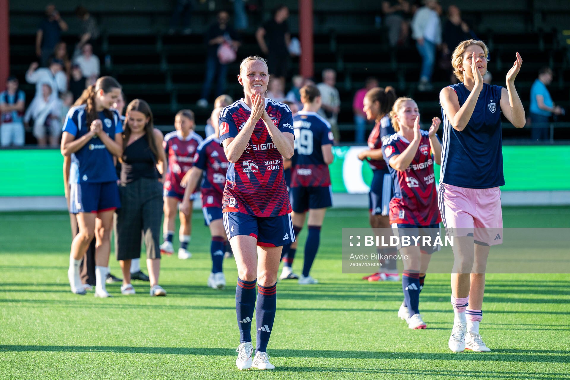 Rosengårds Emma Pennsäter jublar