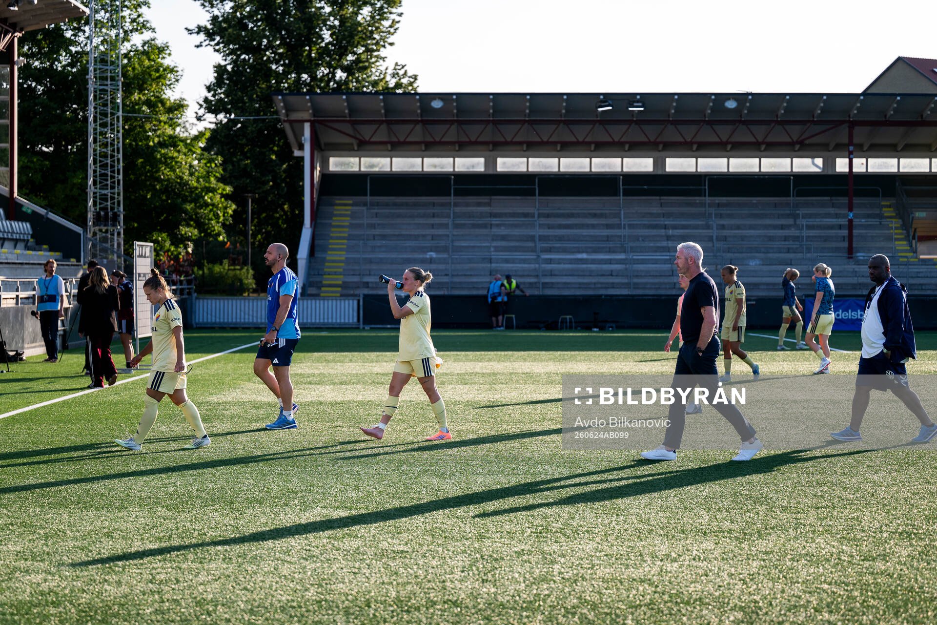 Djurgårdens tränare Willie Kirk deppar