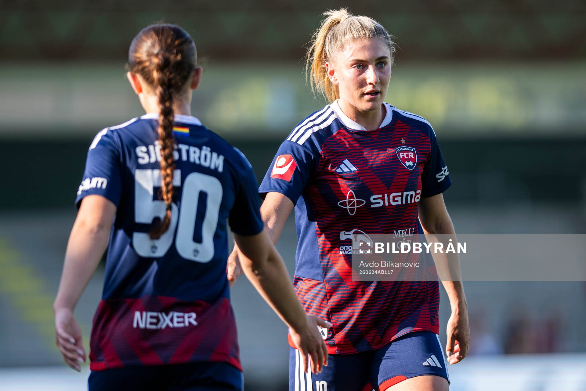 Rosengårds Filippa Sjöström och Remy Siemsen
