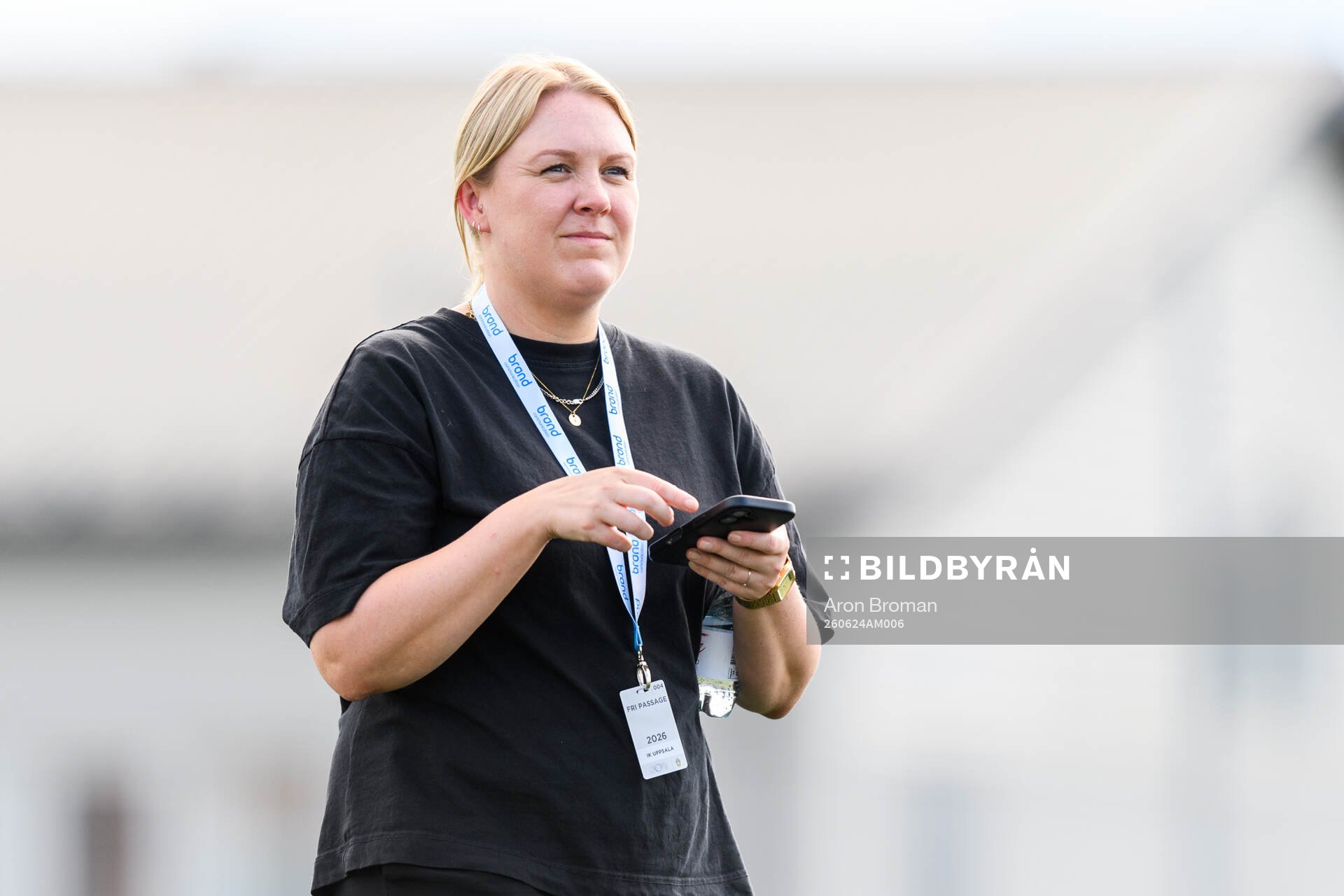 IK Uppsalas klubbchef Linn Andersson