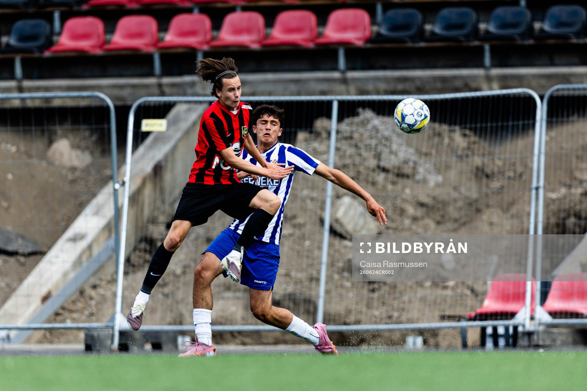 Brommapojkarnas Wilton Granberg och IFK Göteborgs