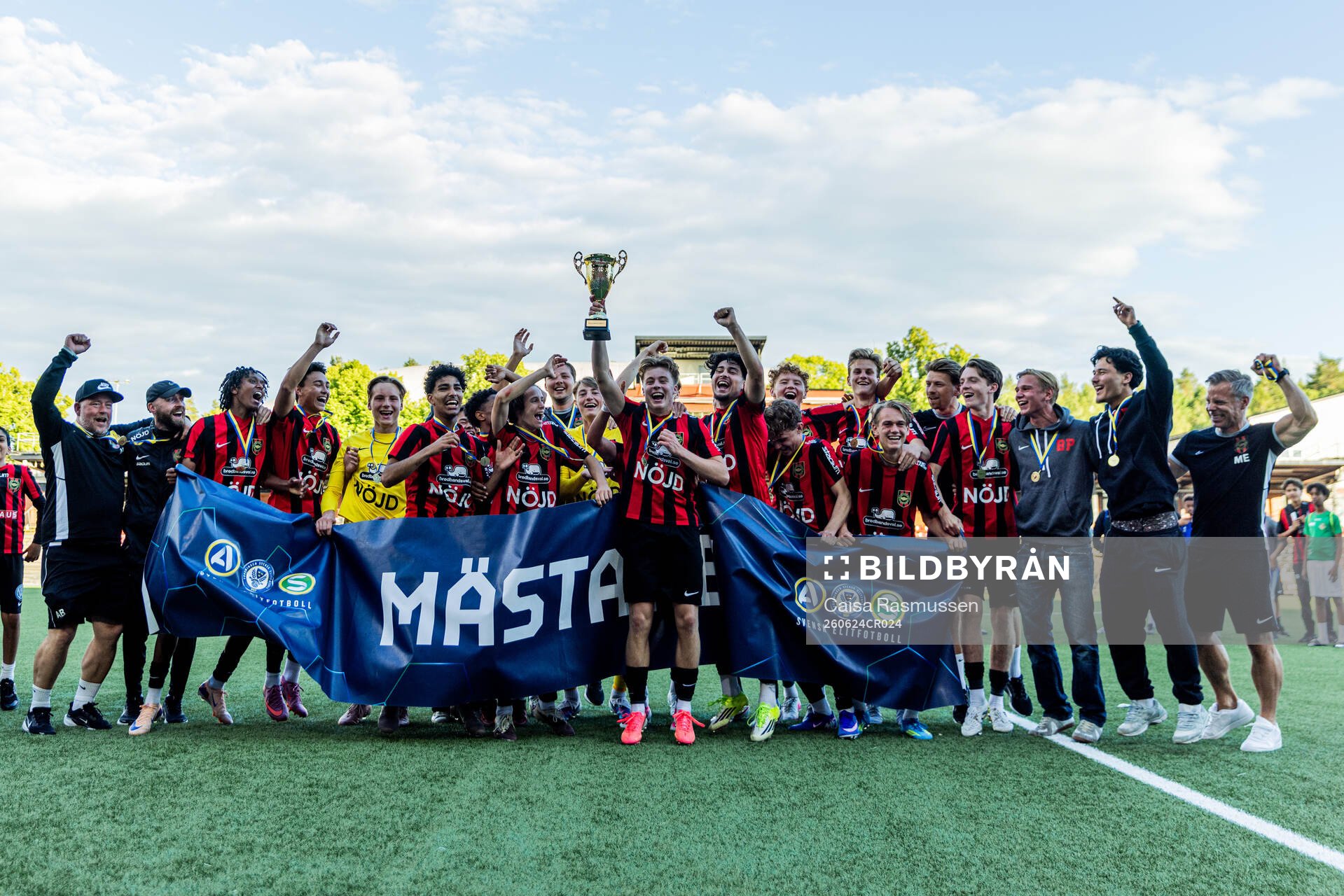 Brommapojkarna vinner finalen i ligacupen för P17 mellan