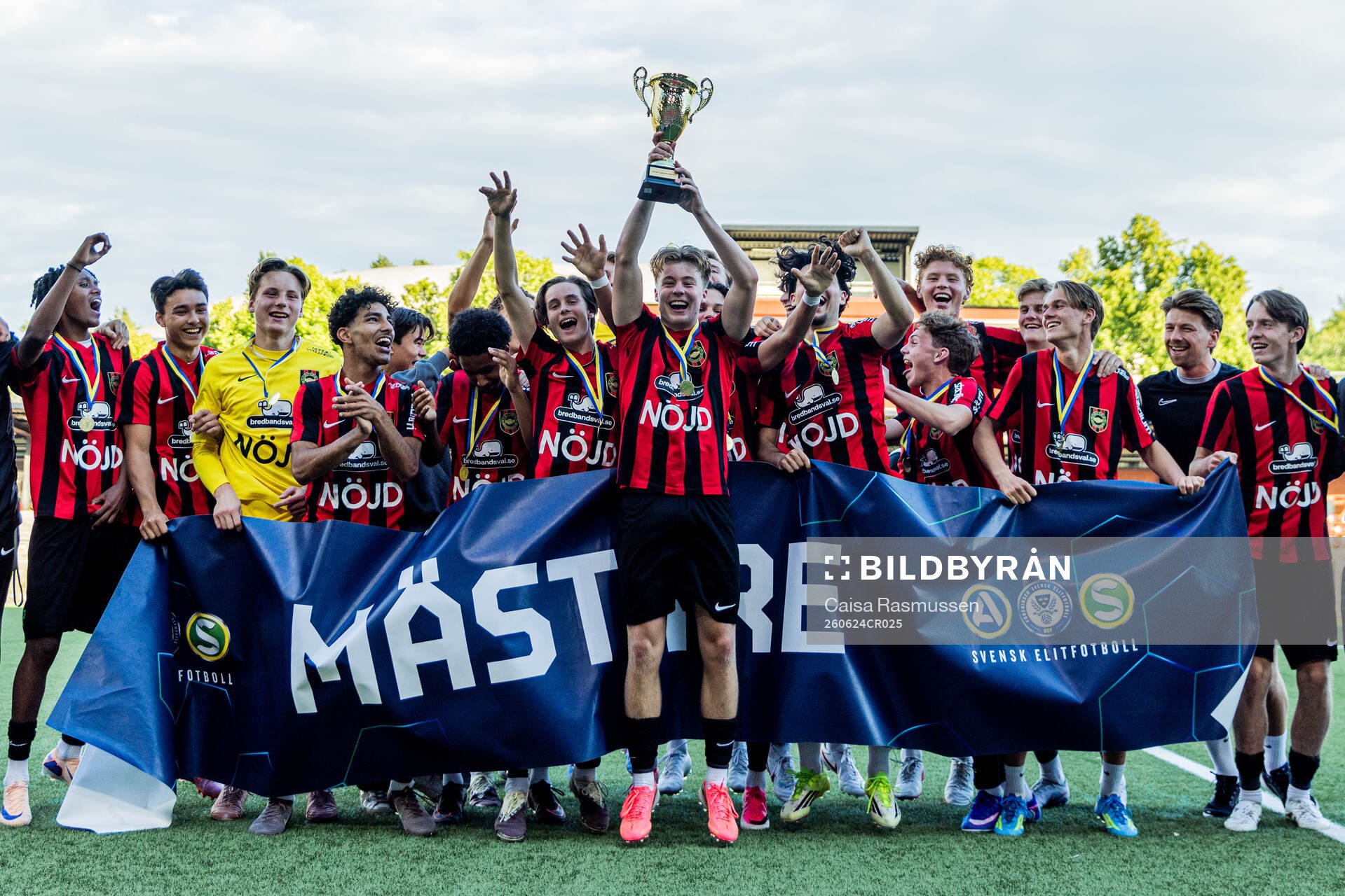 Brommapojkarna vinner finalen i ligacupen för P17 mellan