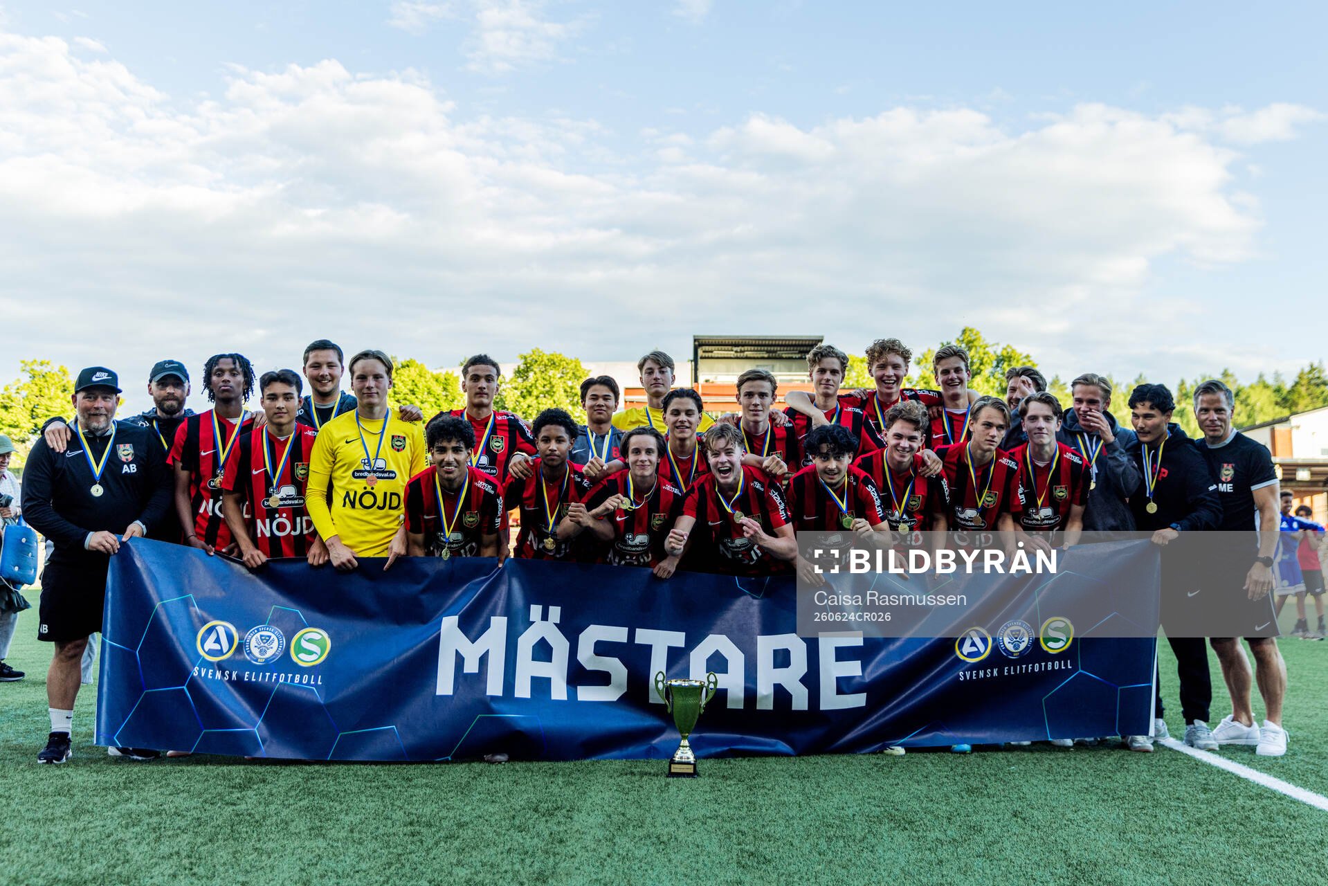 Brommapojkarna vinner finalen i ligacupen för P17 mellan