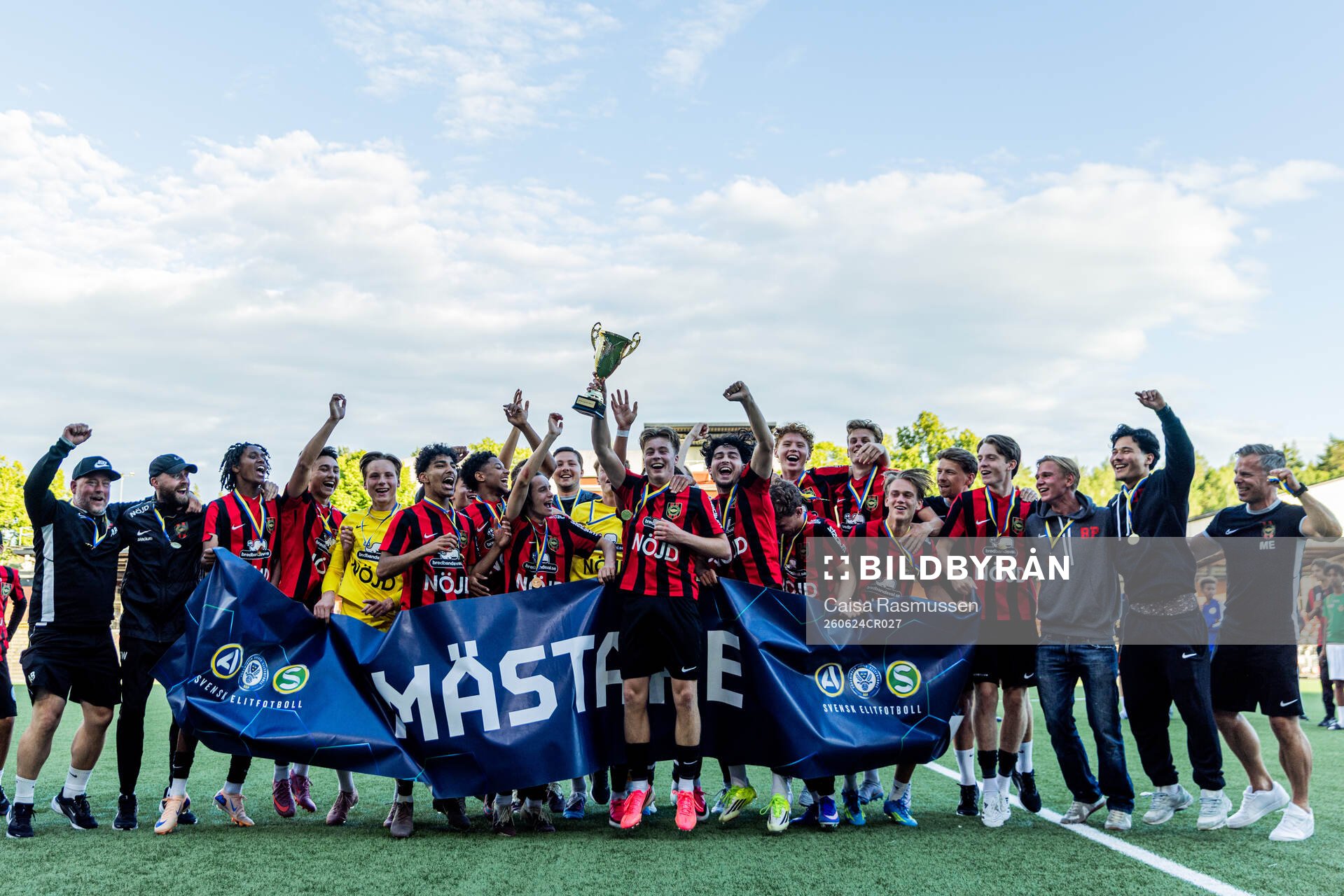 Brommapojkarna vinner finalen i ligacupen för P17 mellan