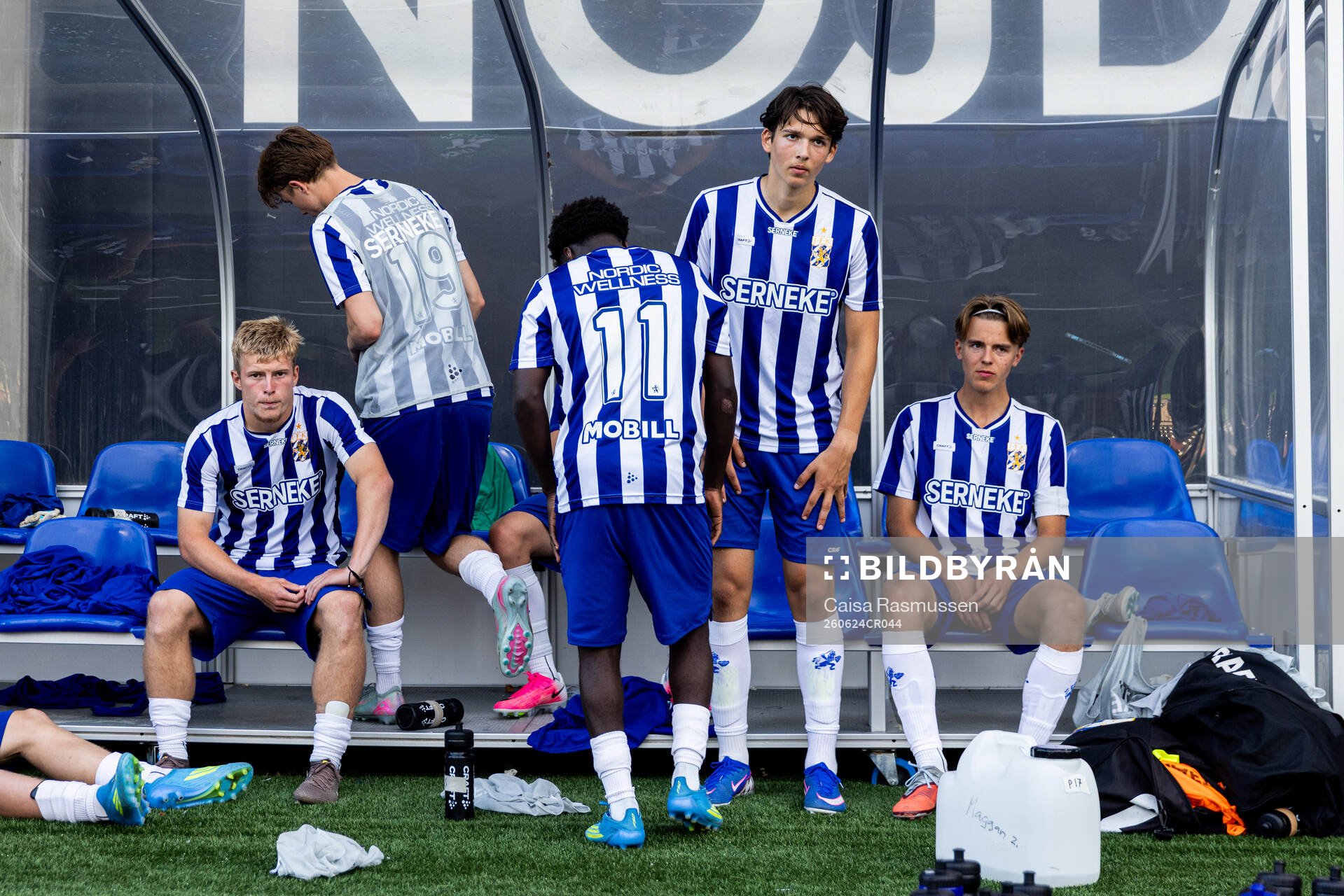 IFK Göteborgs spelare deppar