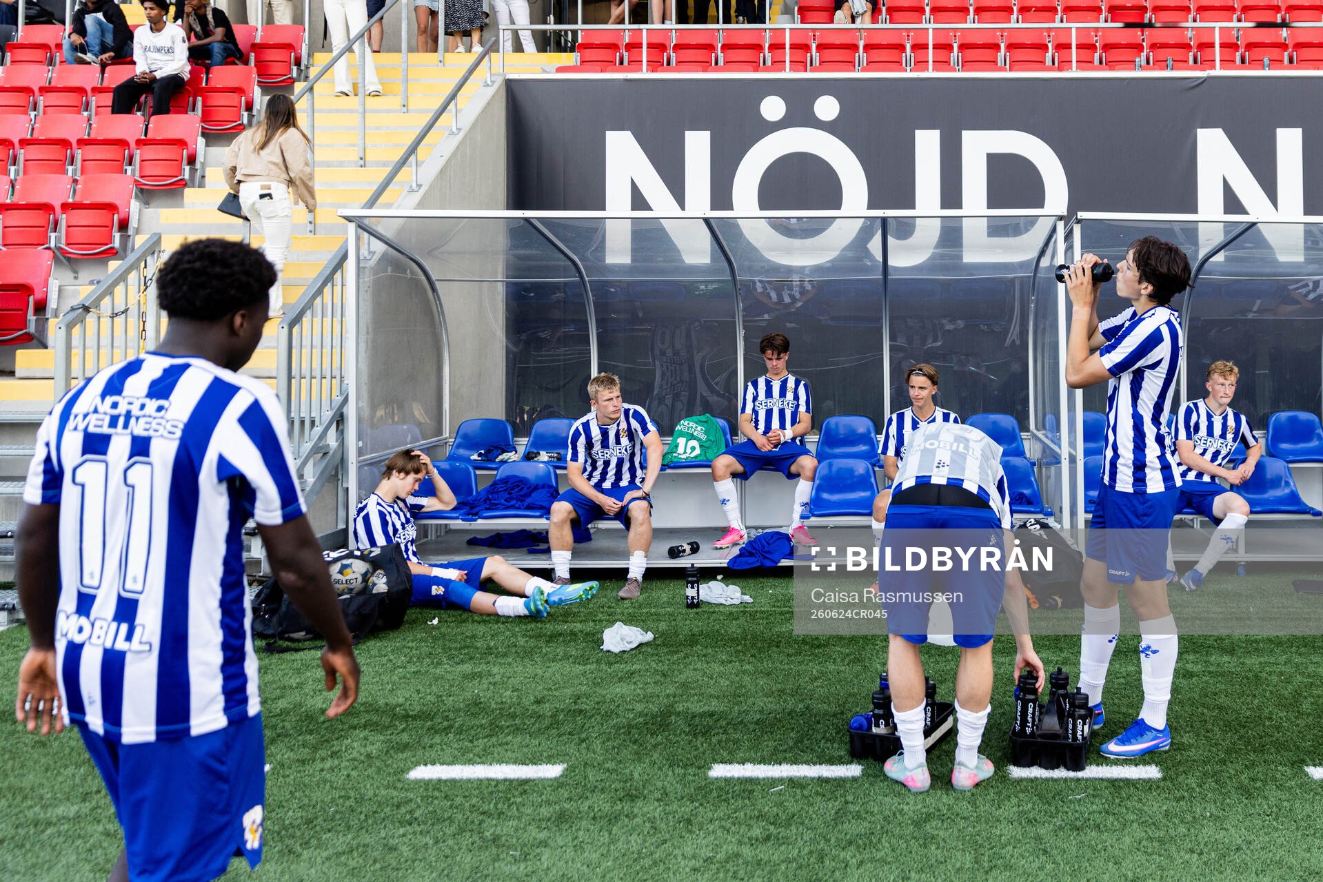IFK Göteborgs spelare deppar