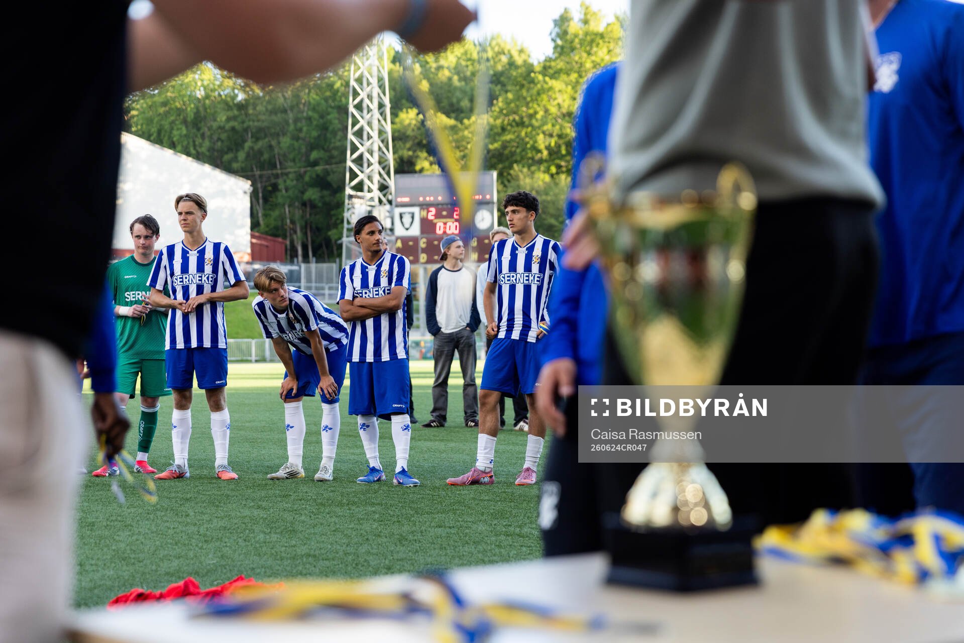 IFK Göteborgs spelare deppar