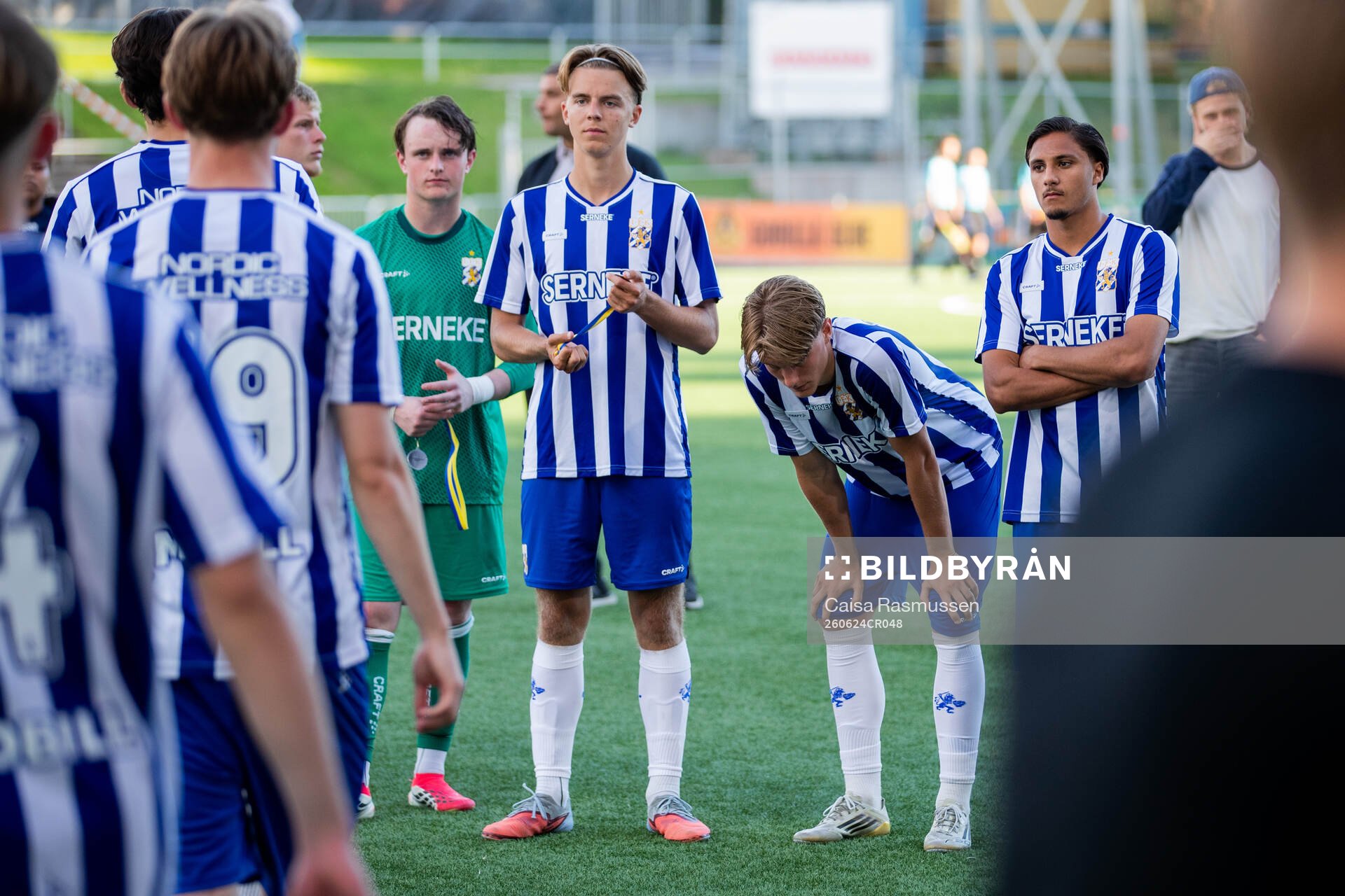 IFK Göteborgs spelare deppar
