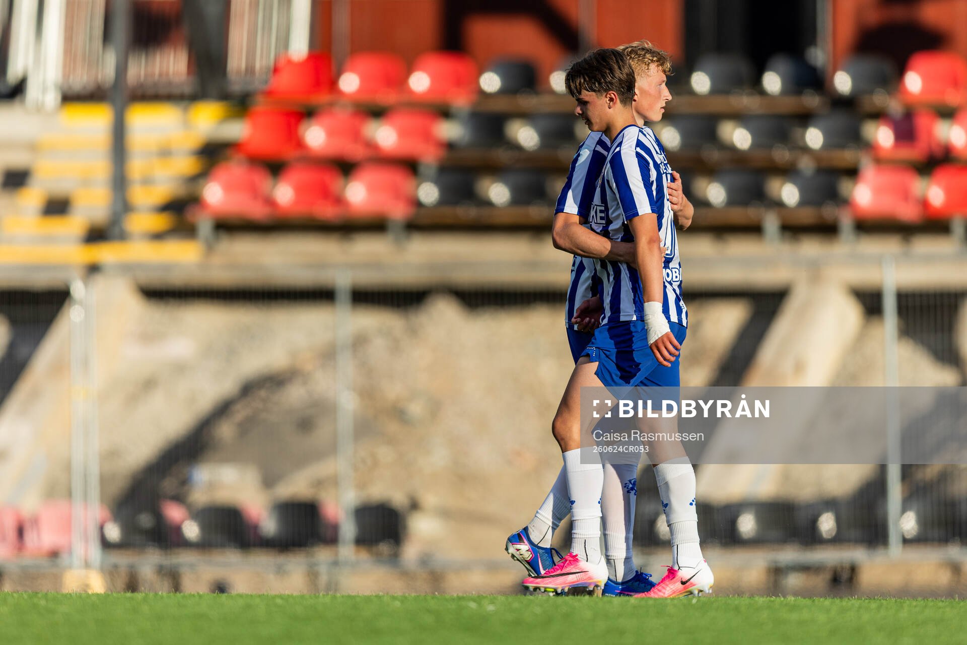 IFK Göteborgs Alvin Sylvester Nordstrand och Max Skoglund