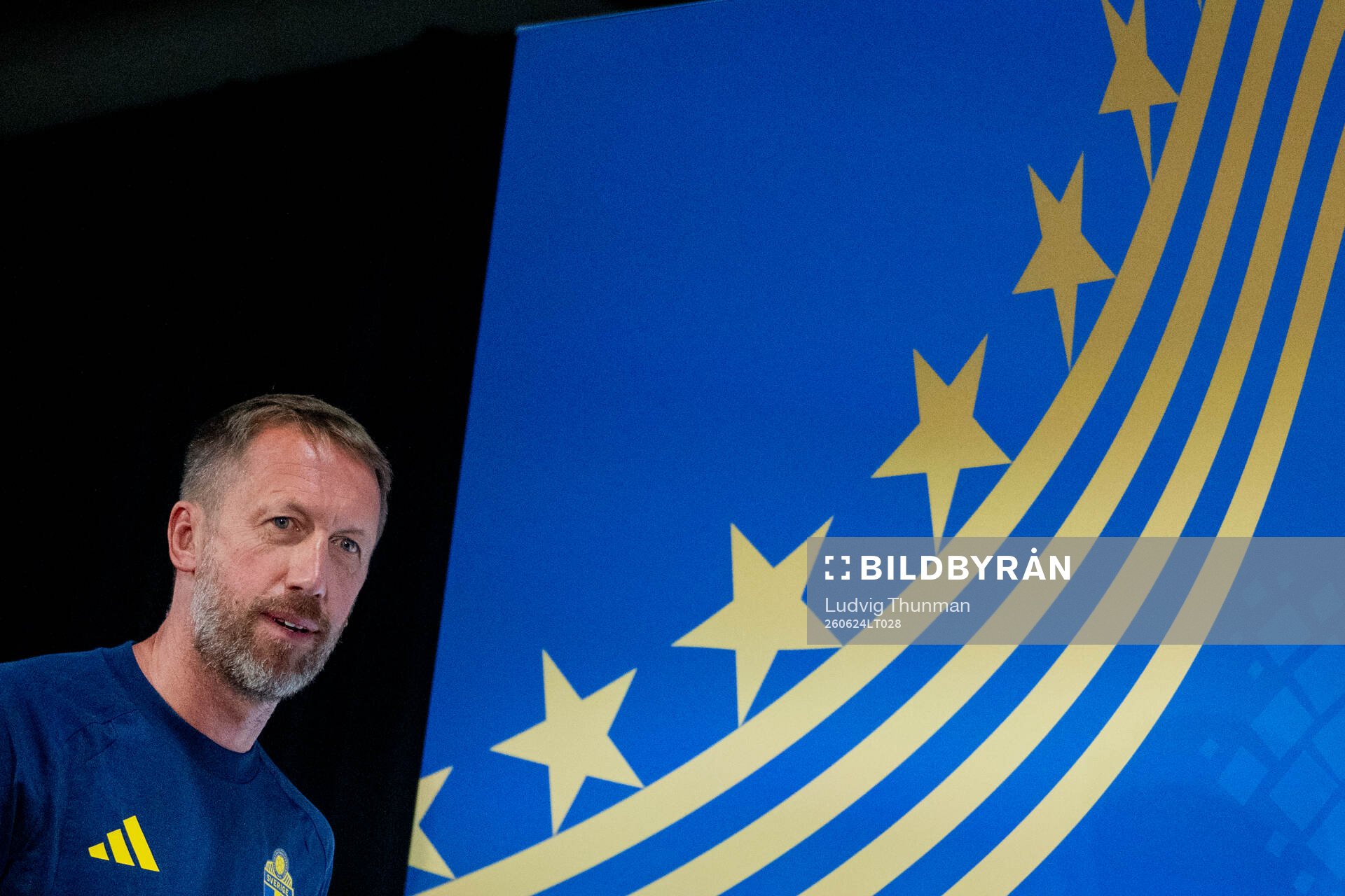 Head coach Graham Potter of the Swedish national football