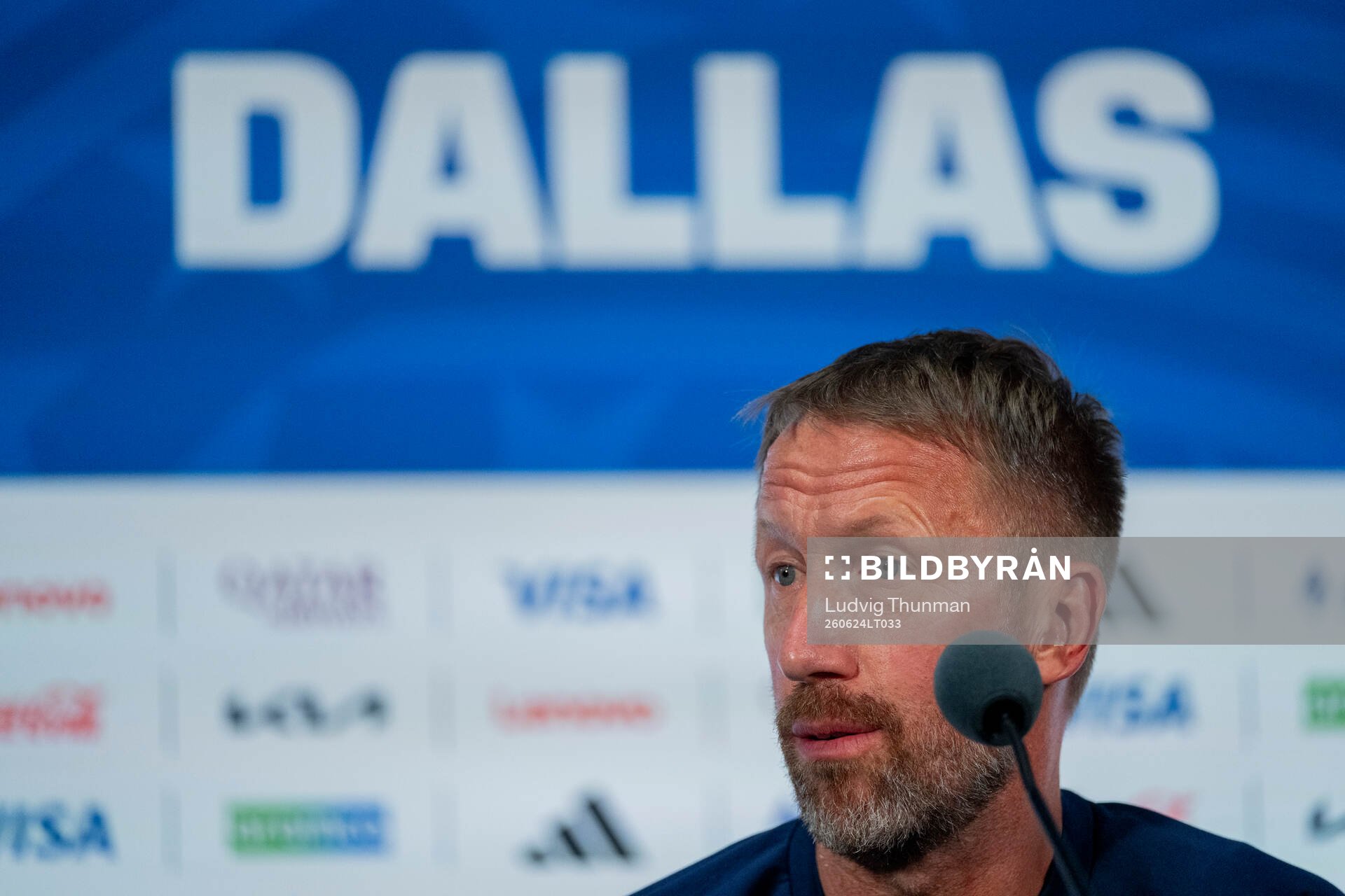 Head coach Graham Potter of the Swedish national football