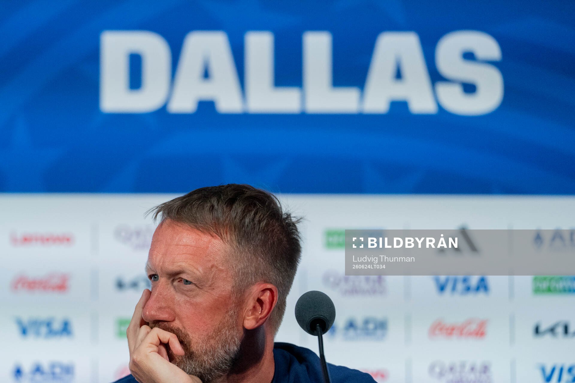 Head coach Graham Potter of the Swedish national football