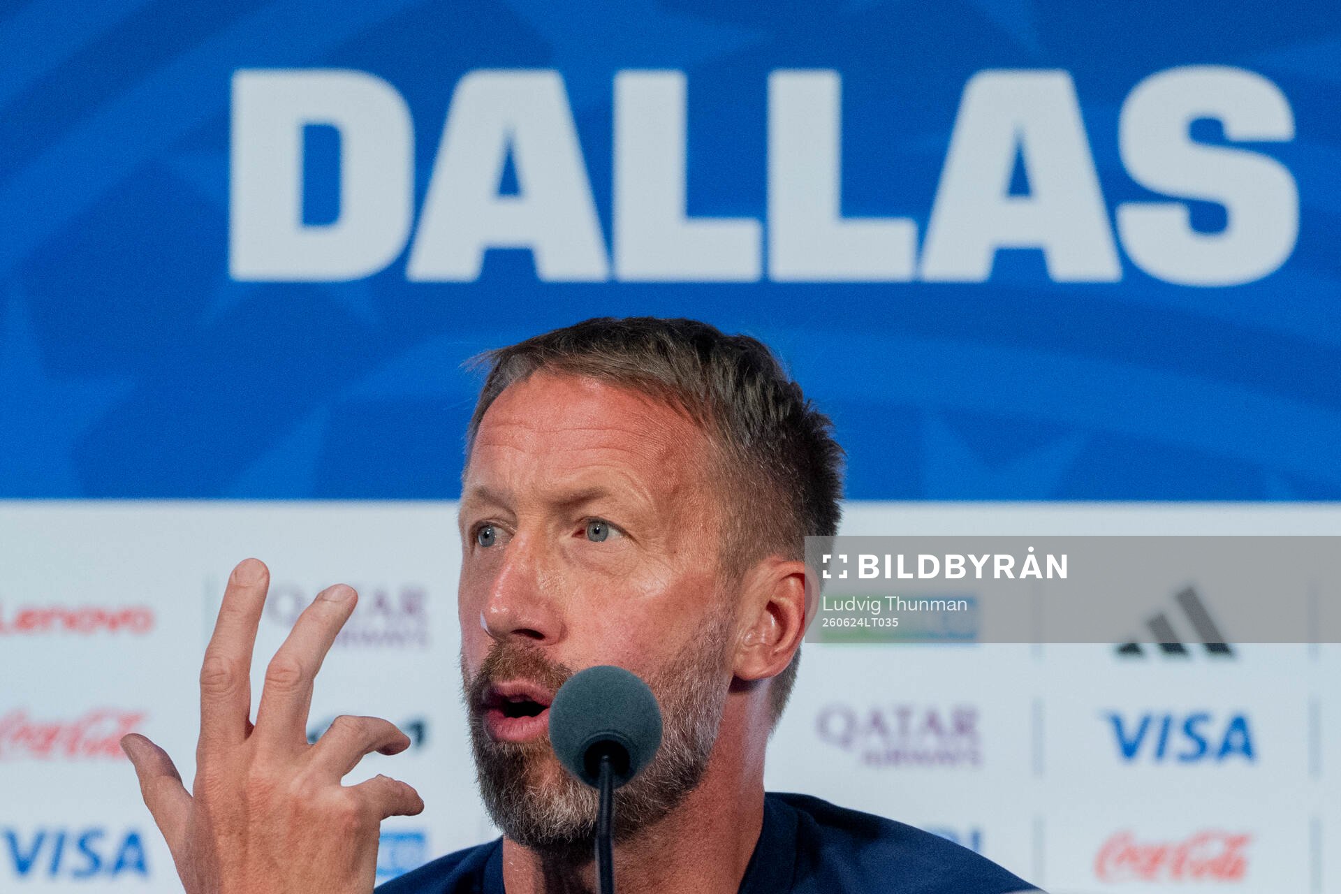 Head coach Graham Potter of the Swedish national football