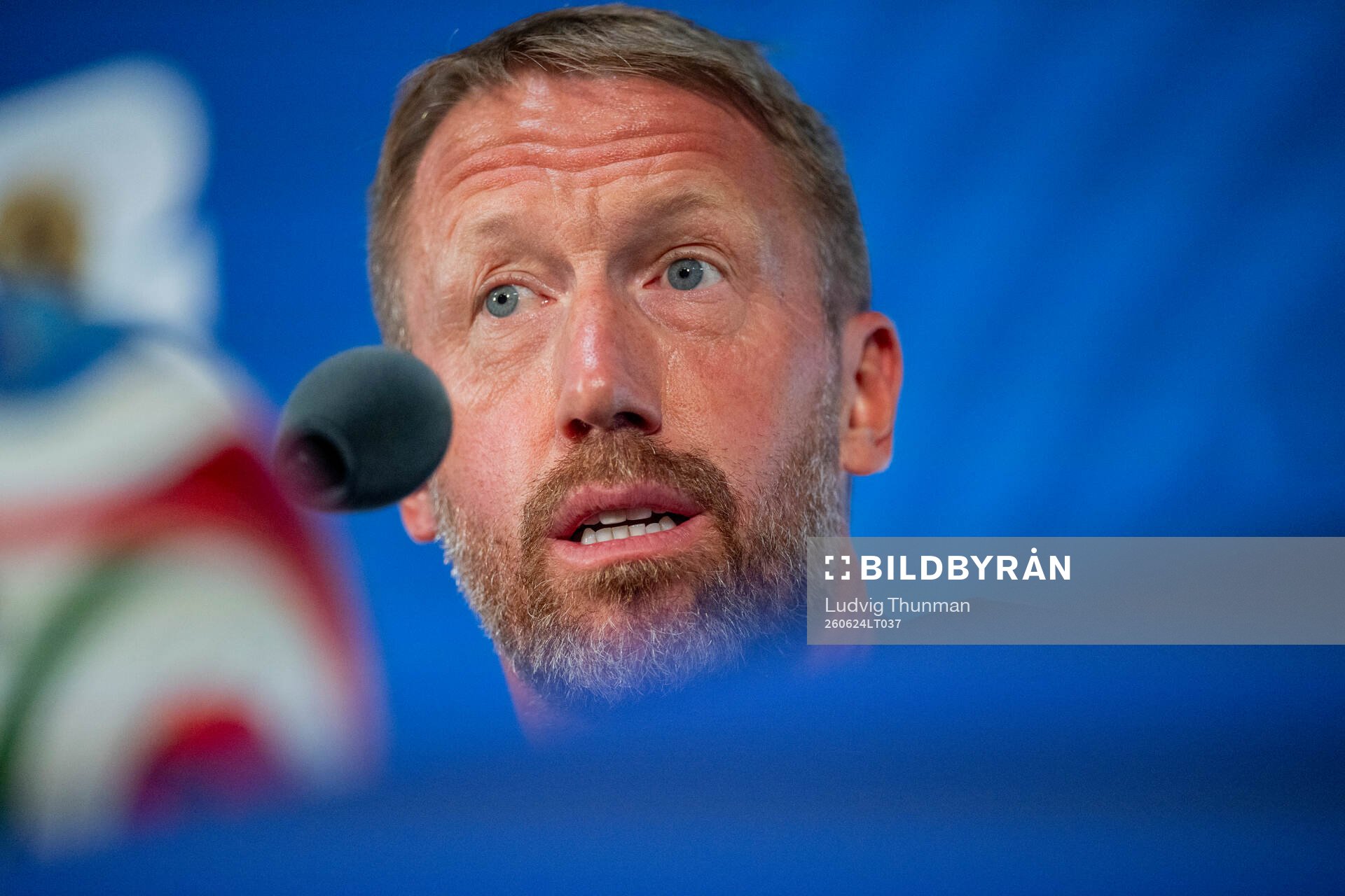 Head coach Graham Potter of the Swedish national football