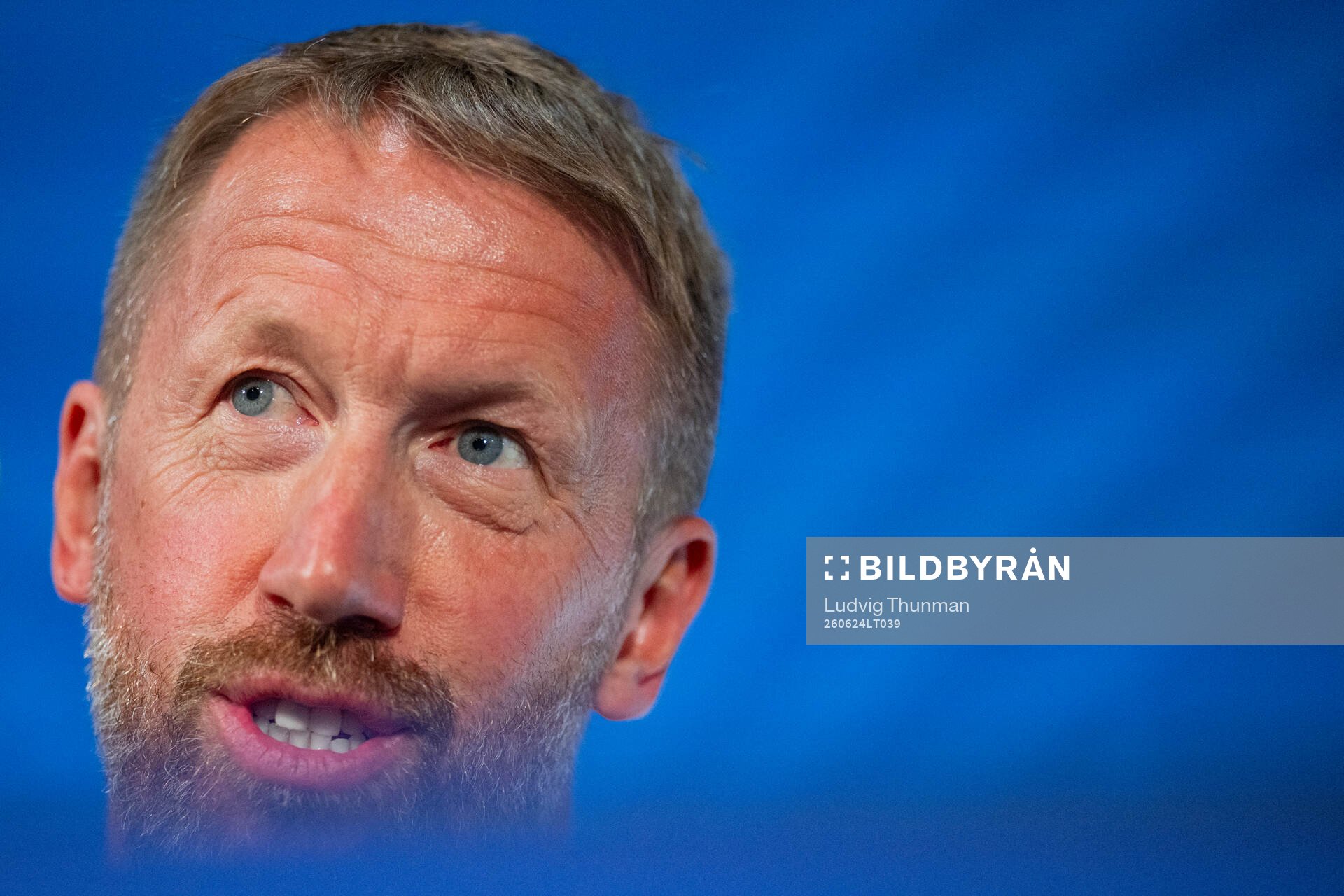 Head coach Graham Potter of the Swedish national football
