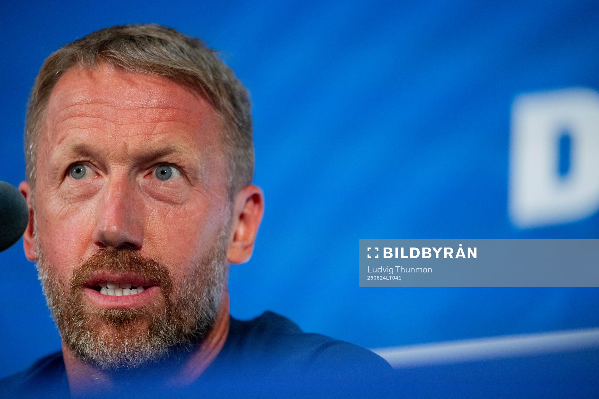 Head coach Graham Potter of the Swedish national football