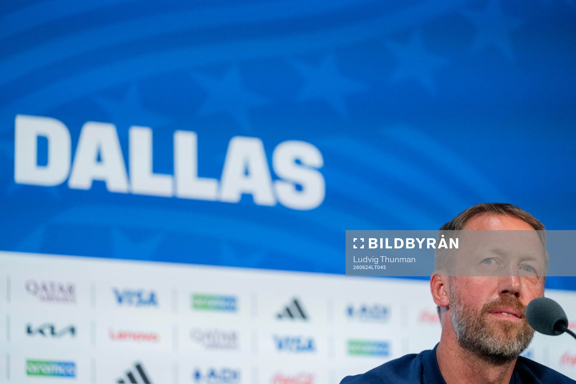 Head coach Graham Potter of the Swedish national football
