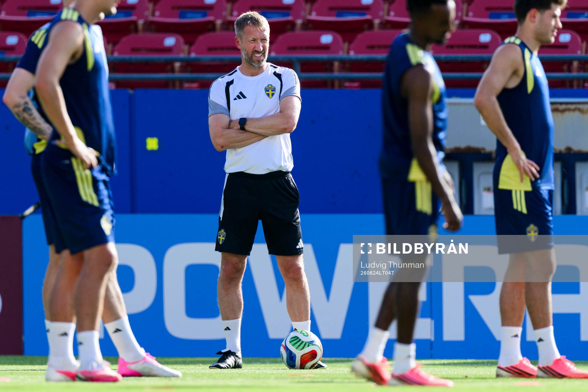 Head coach Graham Potter of the Swedish national football