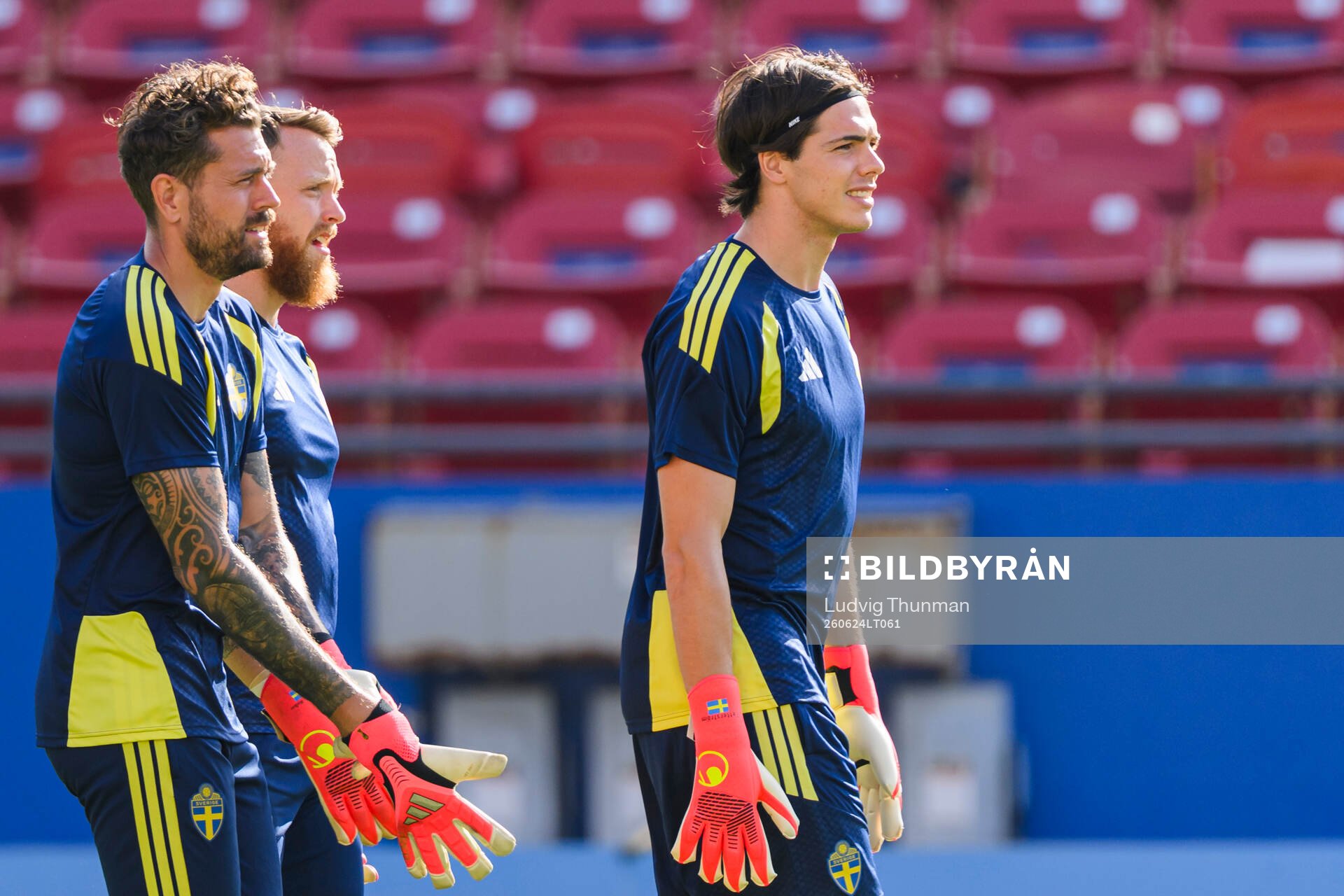 Goalkeeper Kristoffer Nordfeldt, goalkeeper Viktor