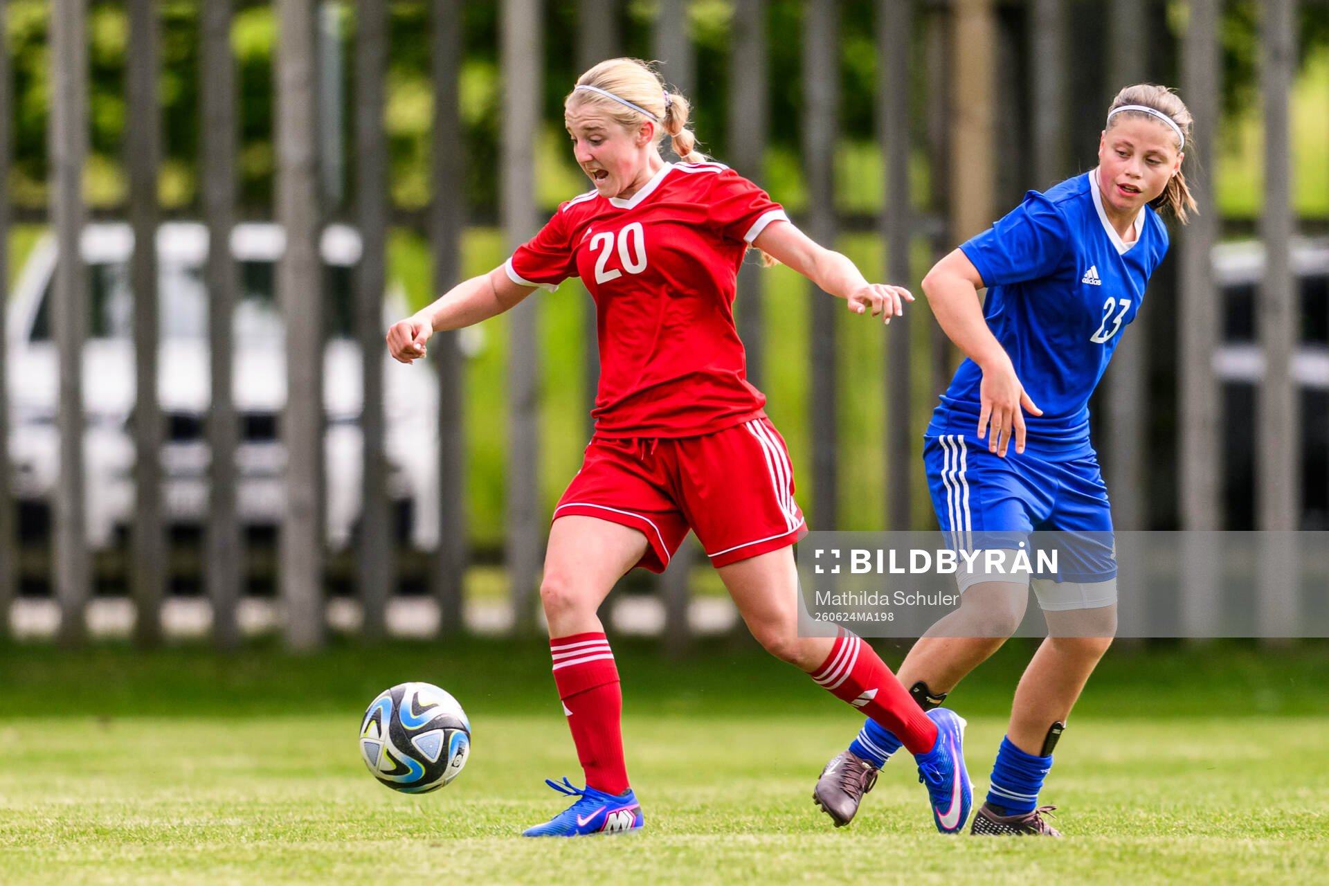 Linnea Breding och Amanda Gode
