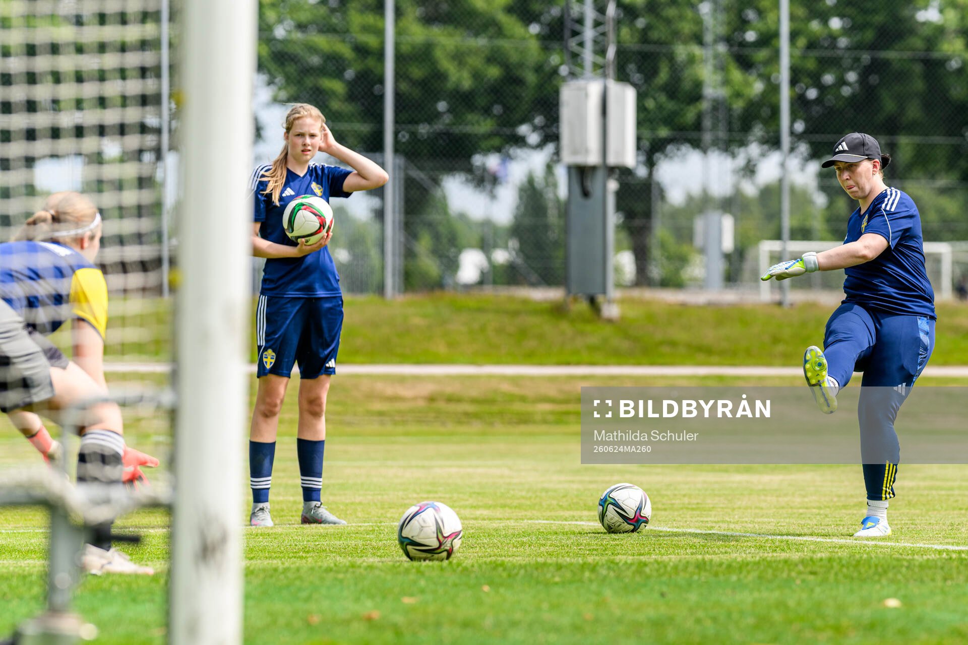 Målvaktstränare Frida Forslund