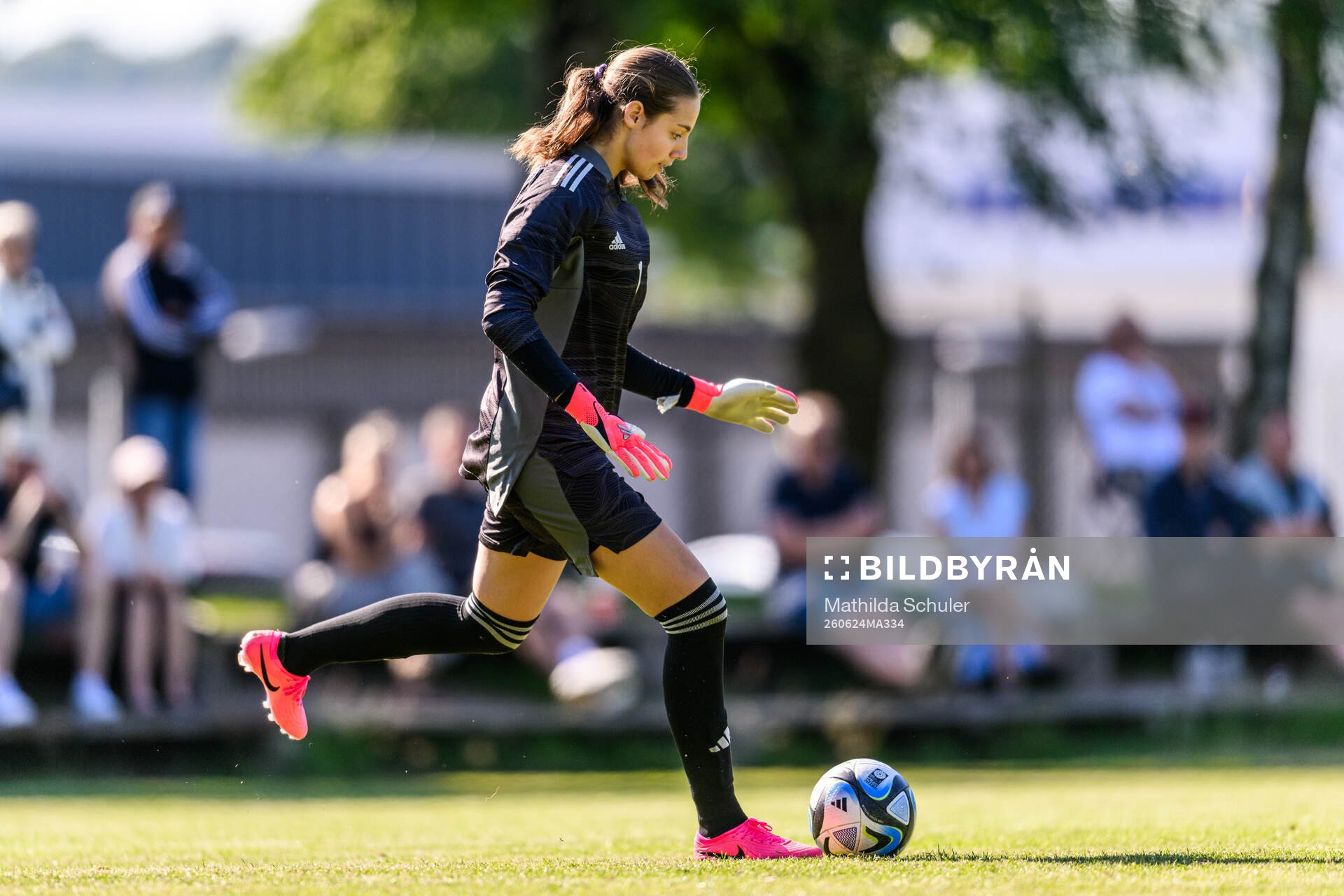 Målvakt Fanny Delby, IK Uppsala Fotboll