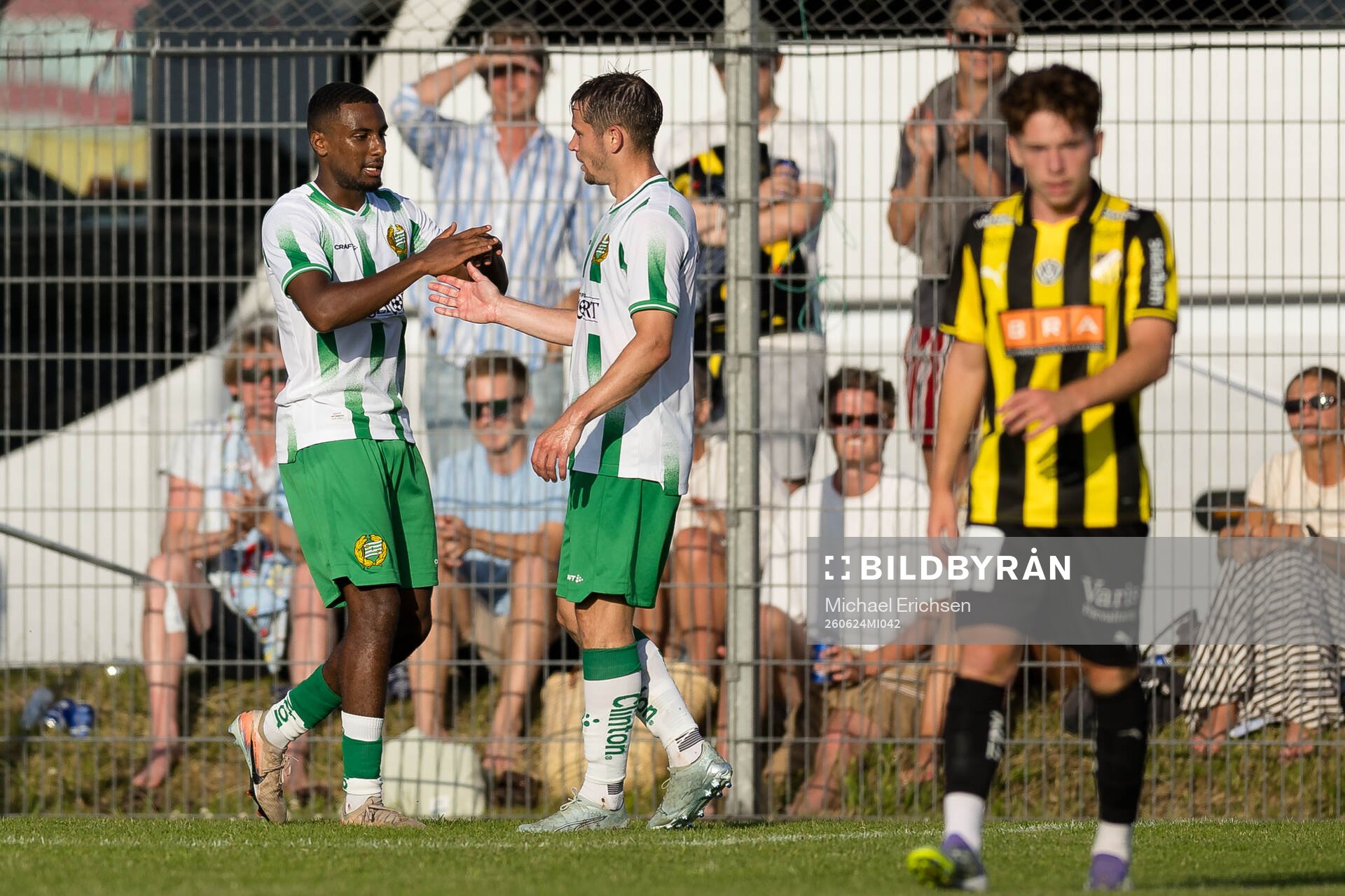 Hammarbys Paulos Abraham jublar