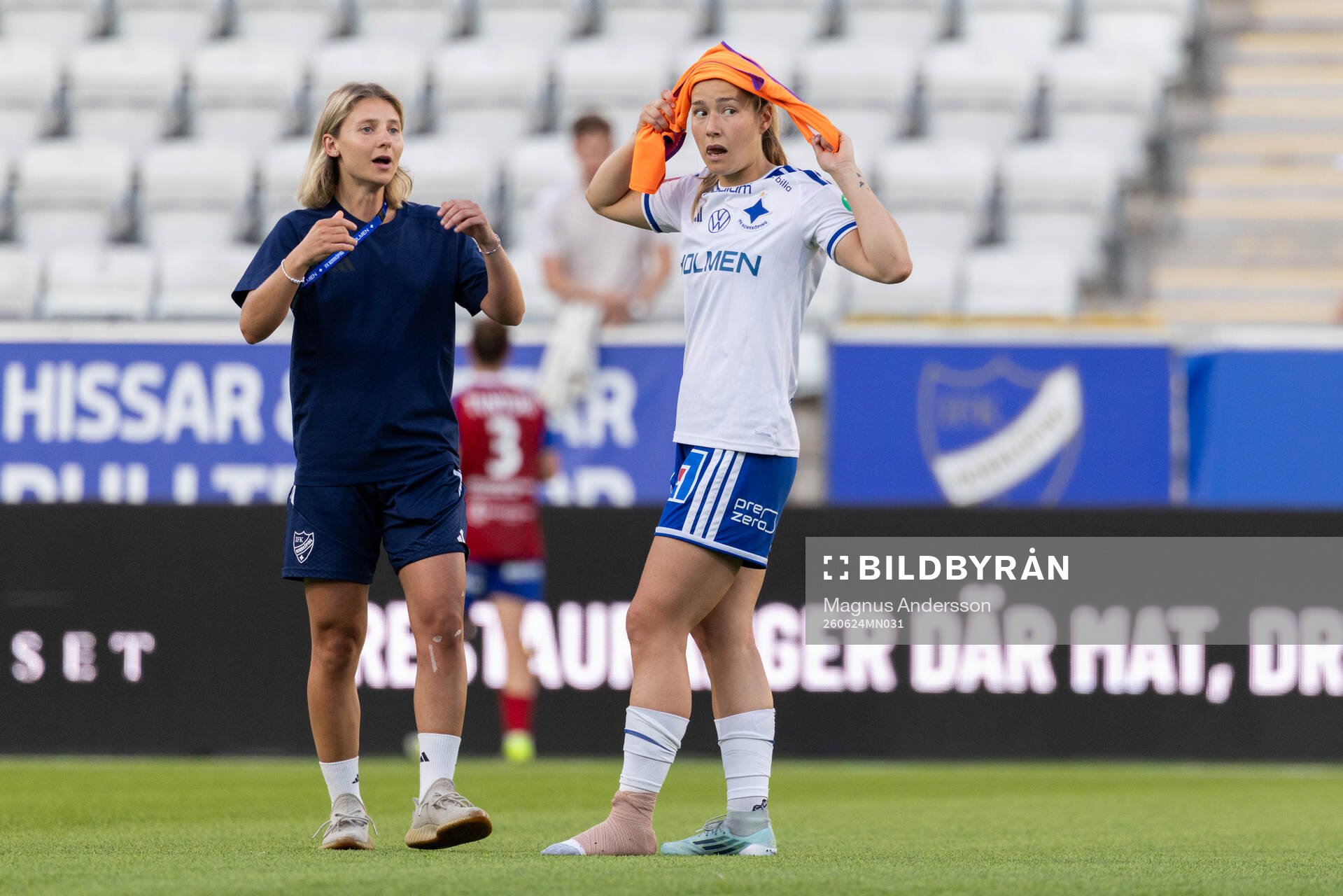 IFK Norrköpings Emma Engström deppar