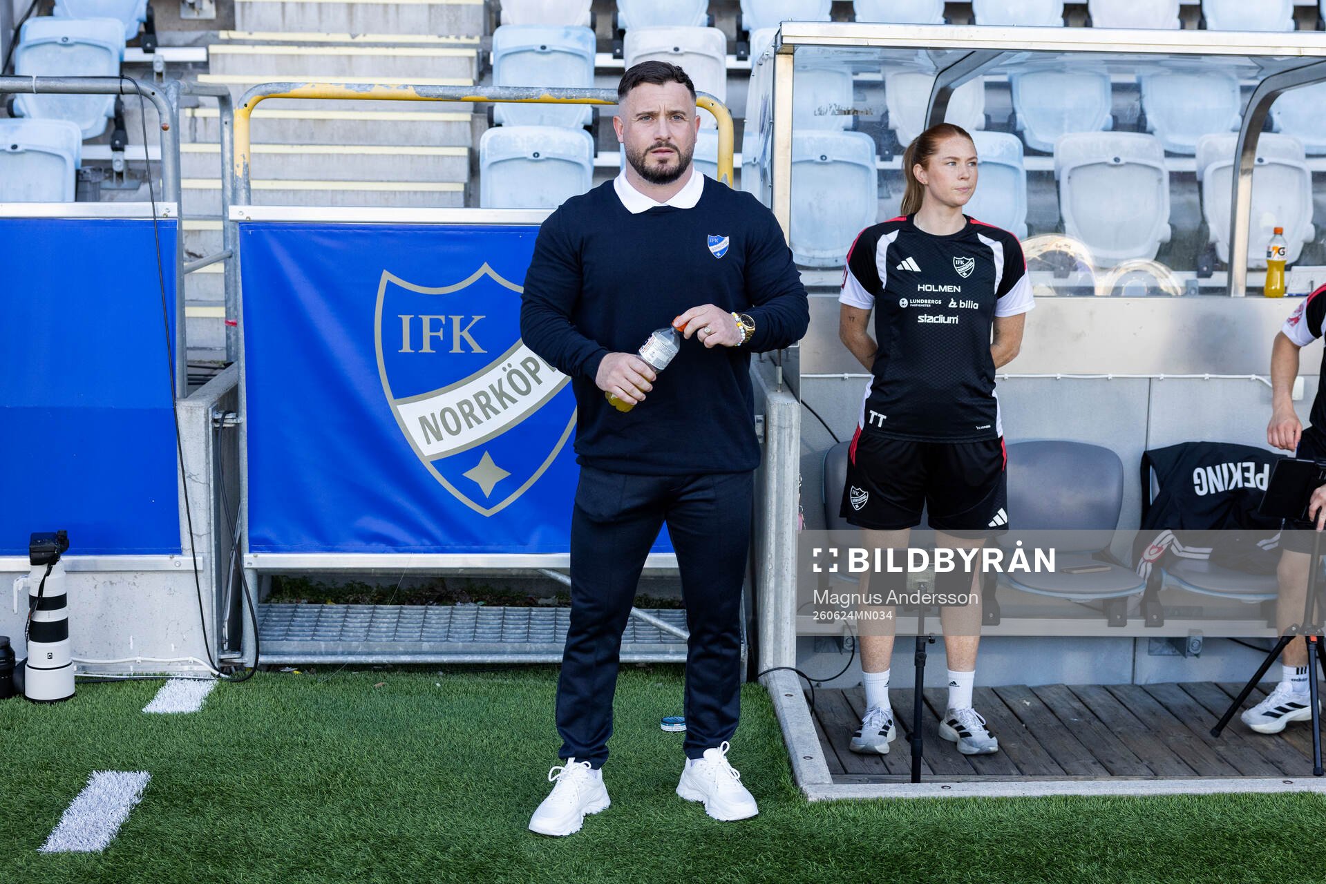 IFK Norrköpings assisterande tränare Rob Clark