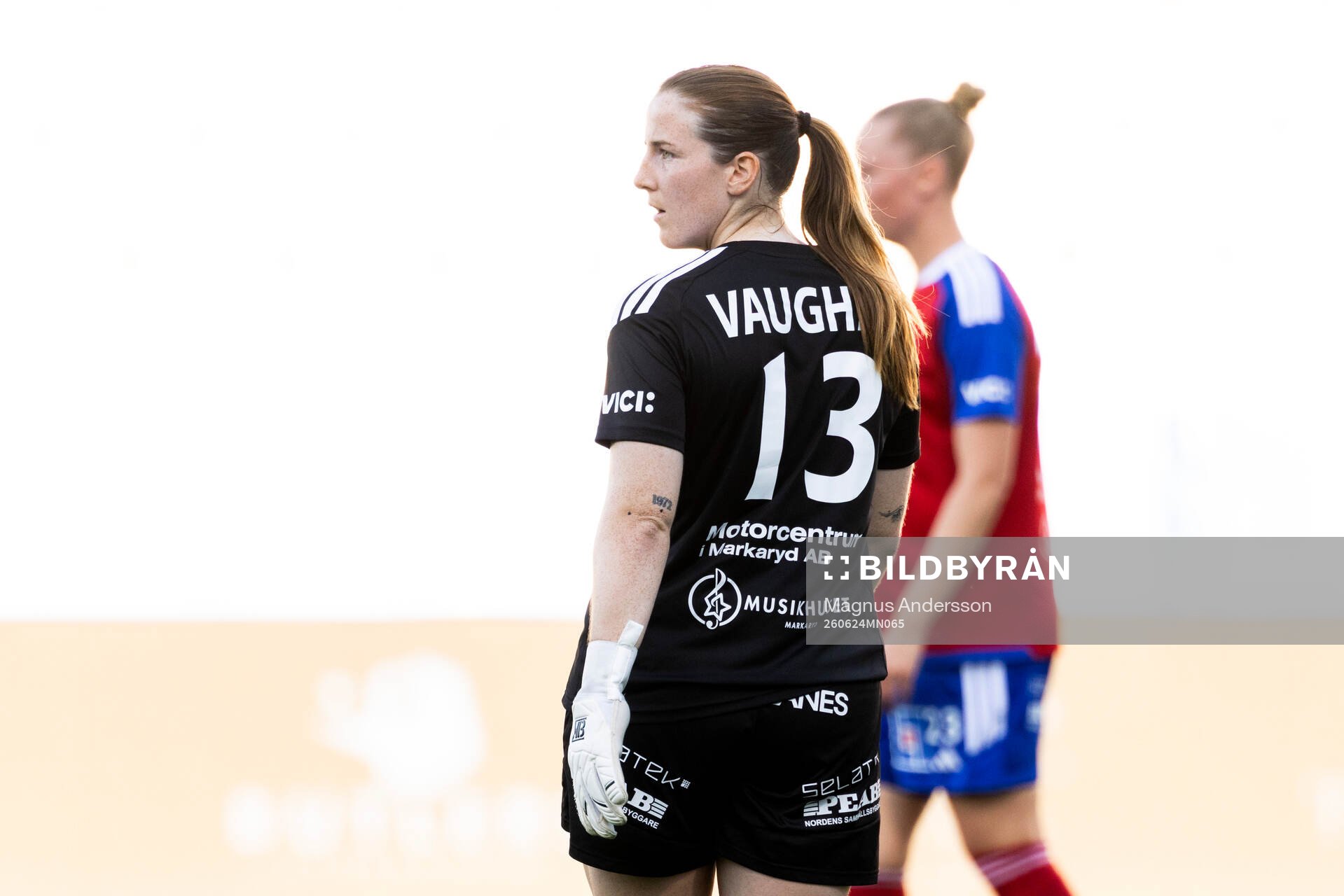 Vittsjös målvakt Elin Vaughan