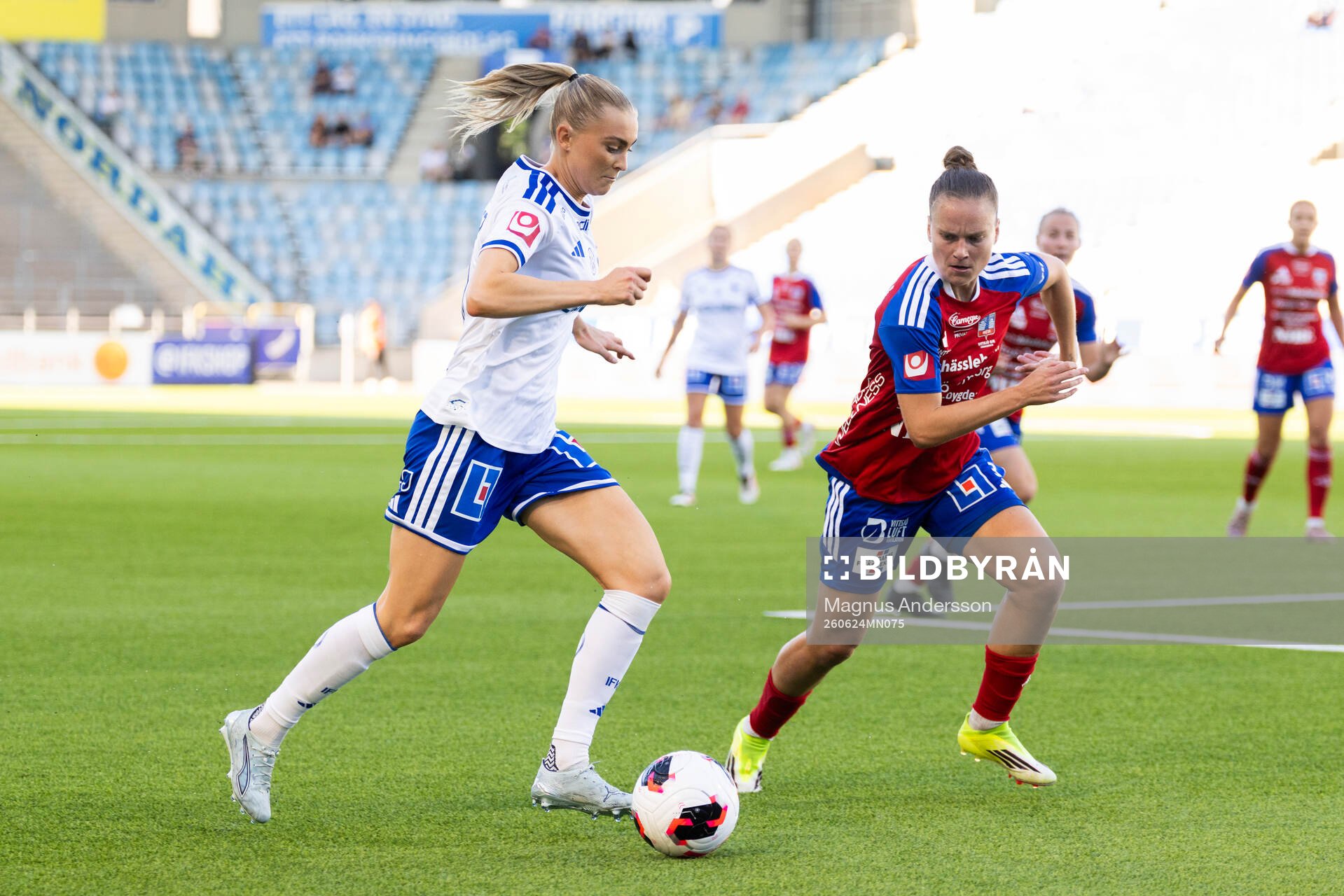 IFK Norrköpings Beatrice Persson och Vittsjös Julia