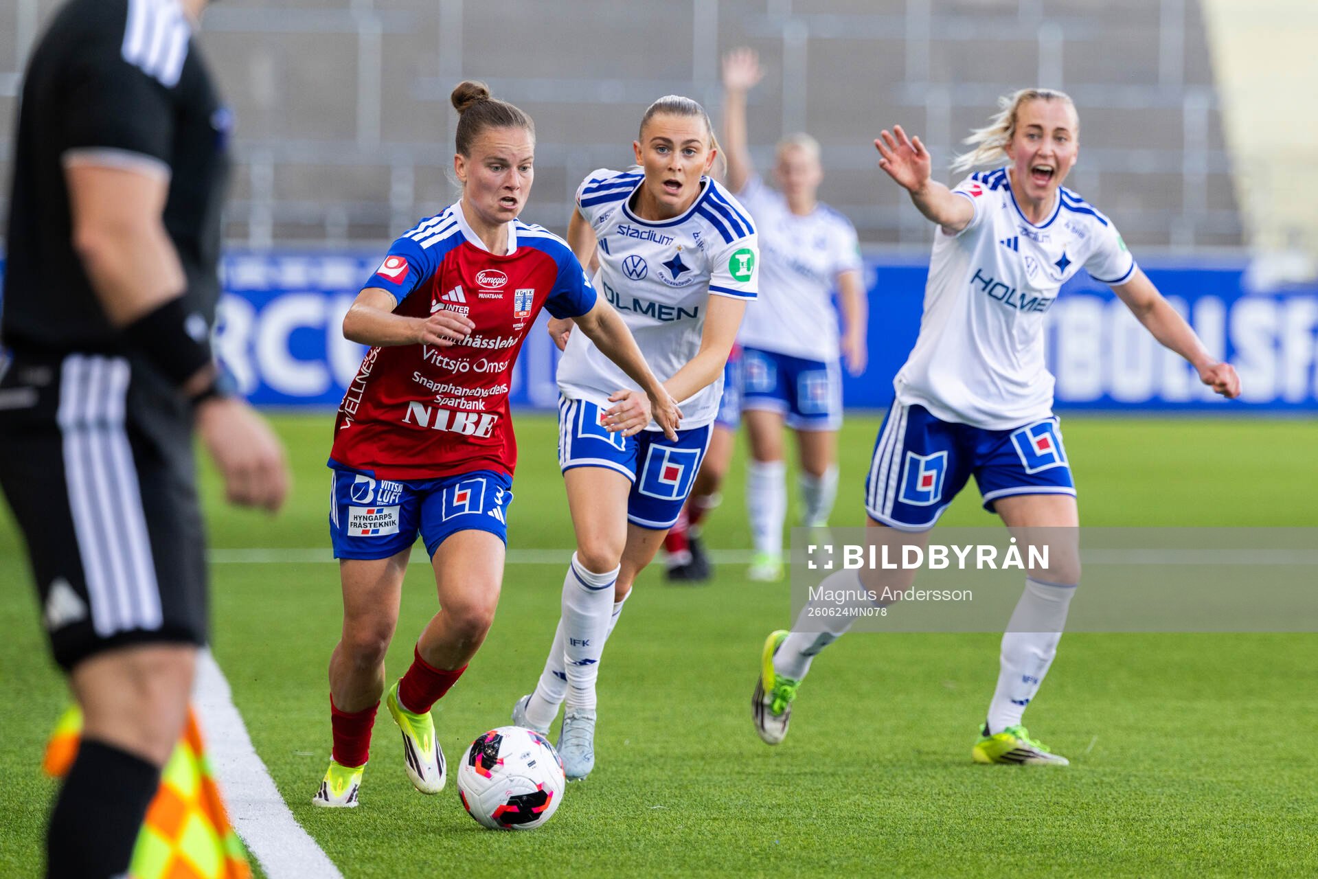 Vittsjös Julia Tunturi och IFK Norrköpings Beatrice