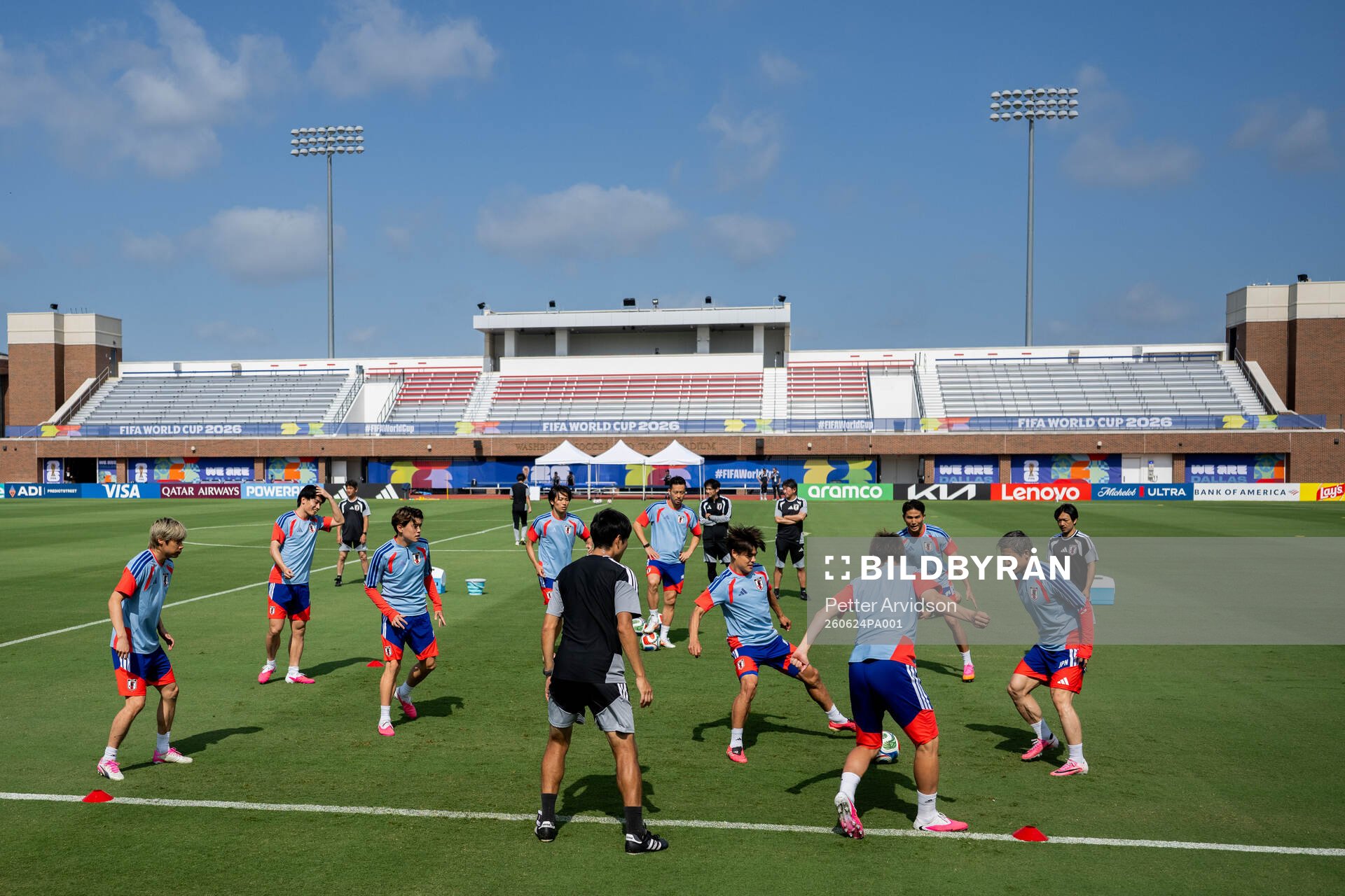 Players of the Japanese national football team at a
