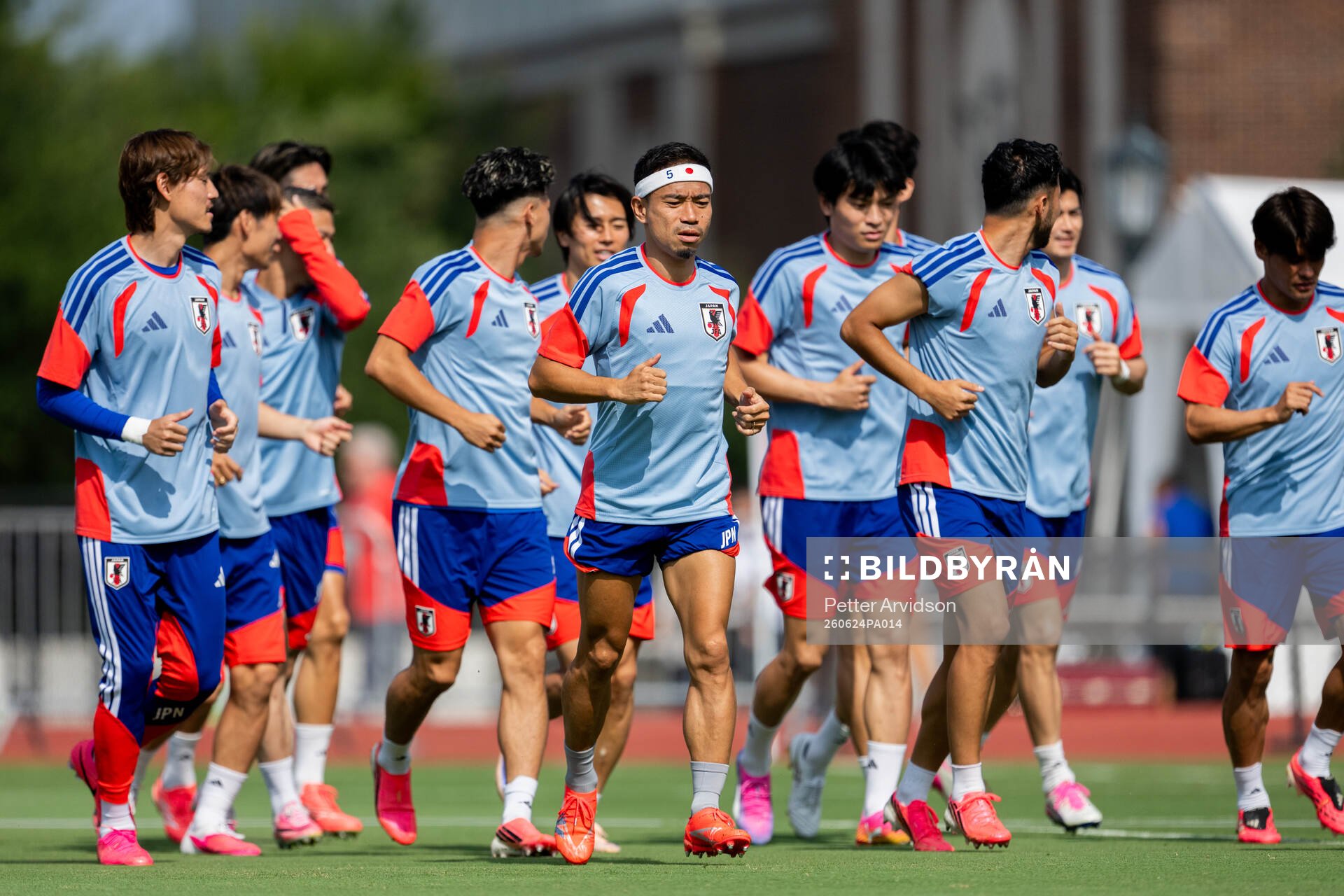 Yuto Nagatomo of the Japanese national football team at a